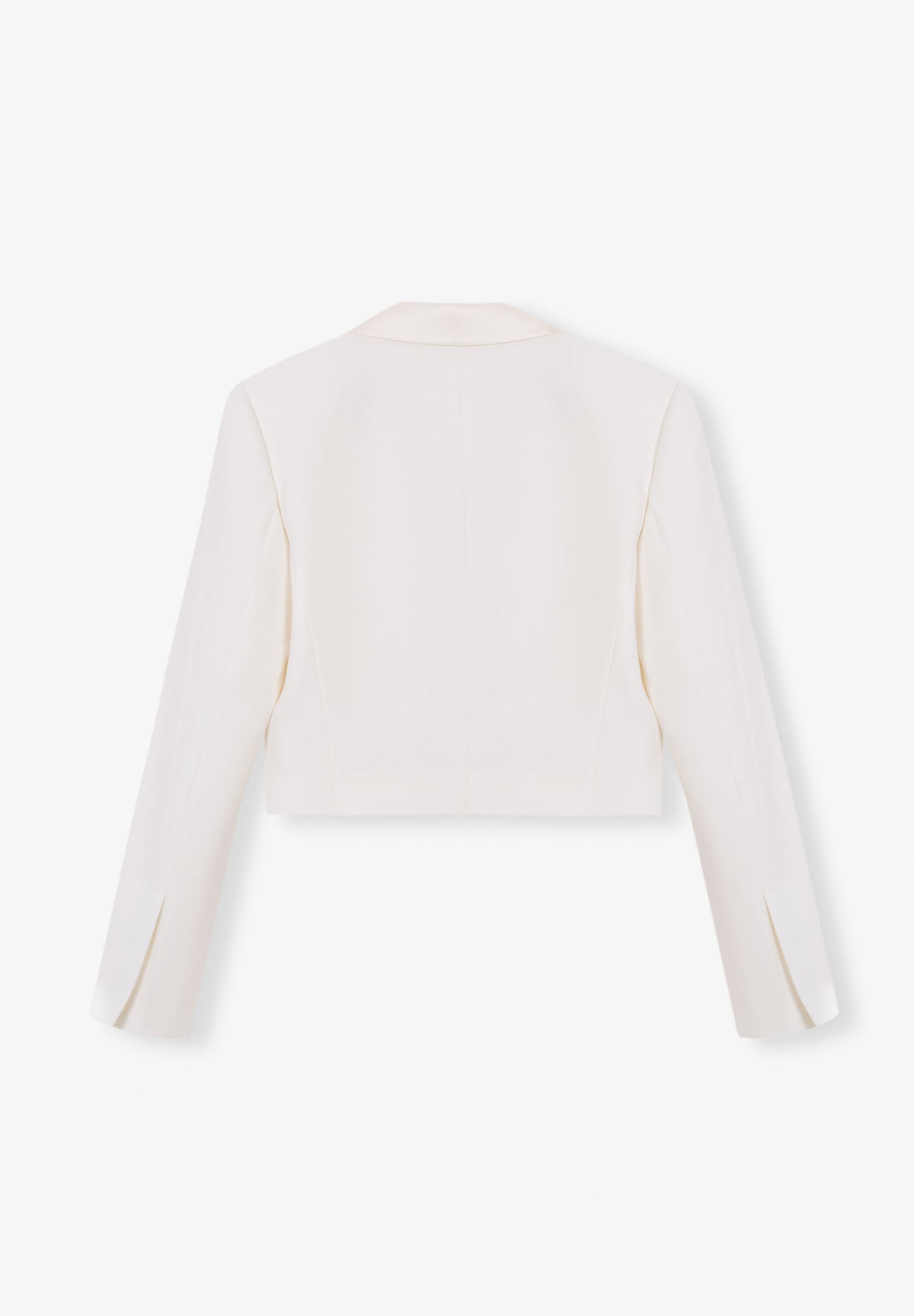 CROPPED BLAZER WITH CUFF DETAIL