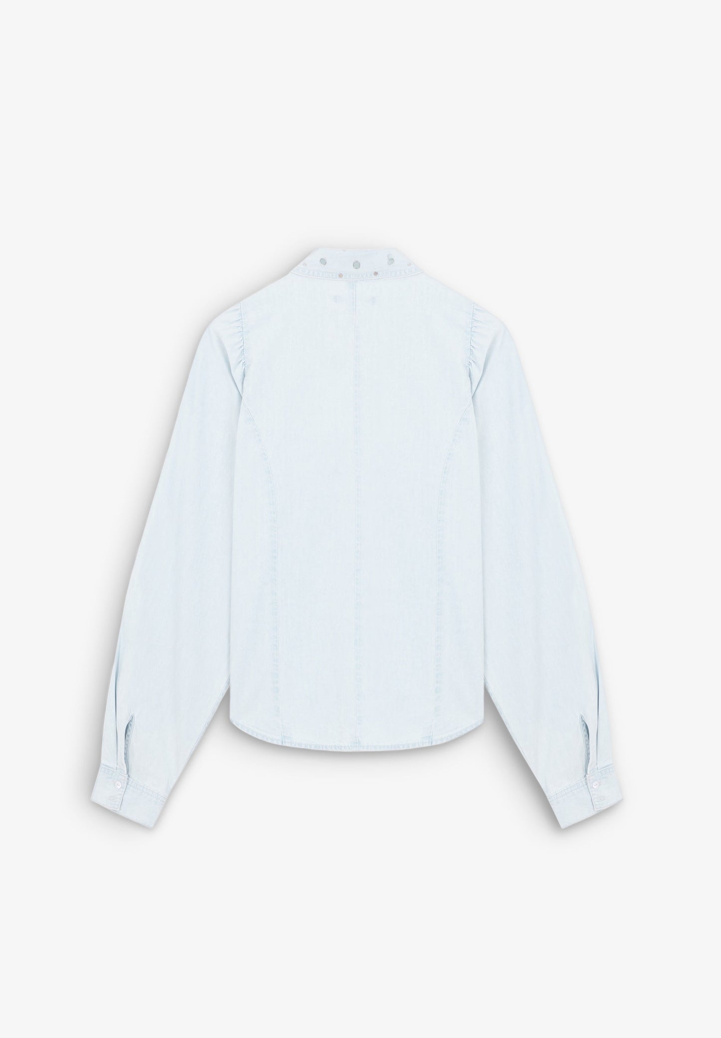 DENIM SHIRT WITH STUDS