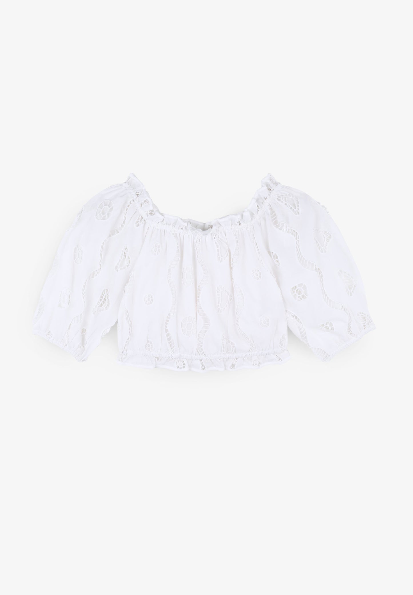BRODERIE ANGLAISE TOP