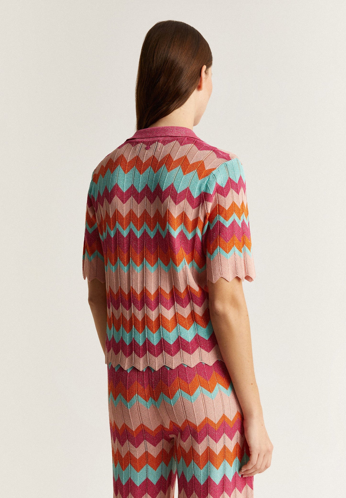 OPEN KNIT LUREX SWEATER