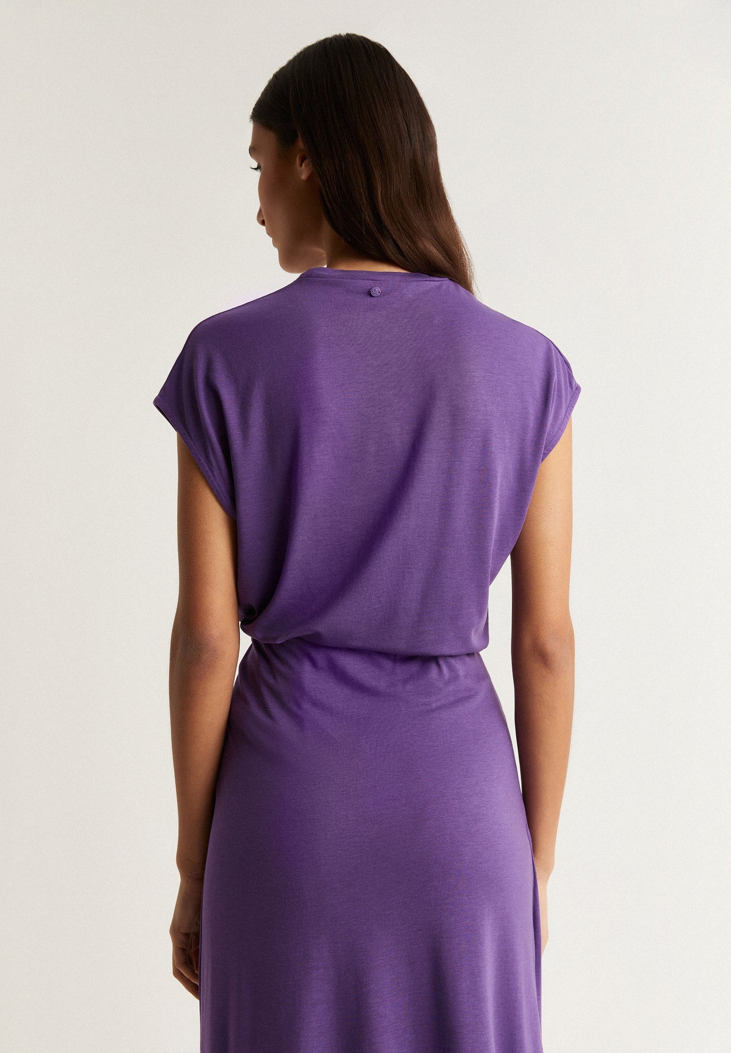 RUCHED FRONT T-SHIRT