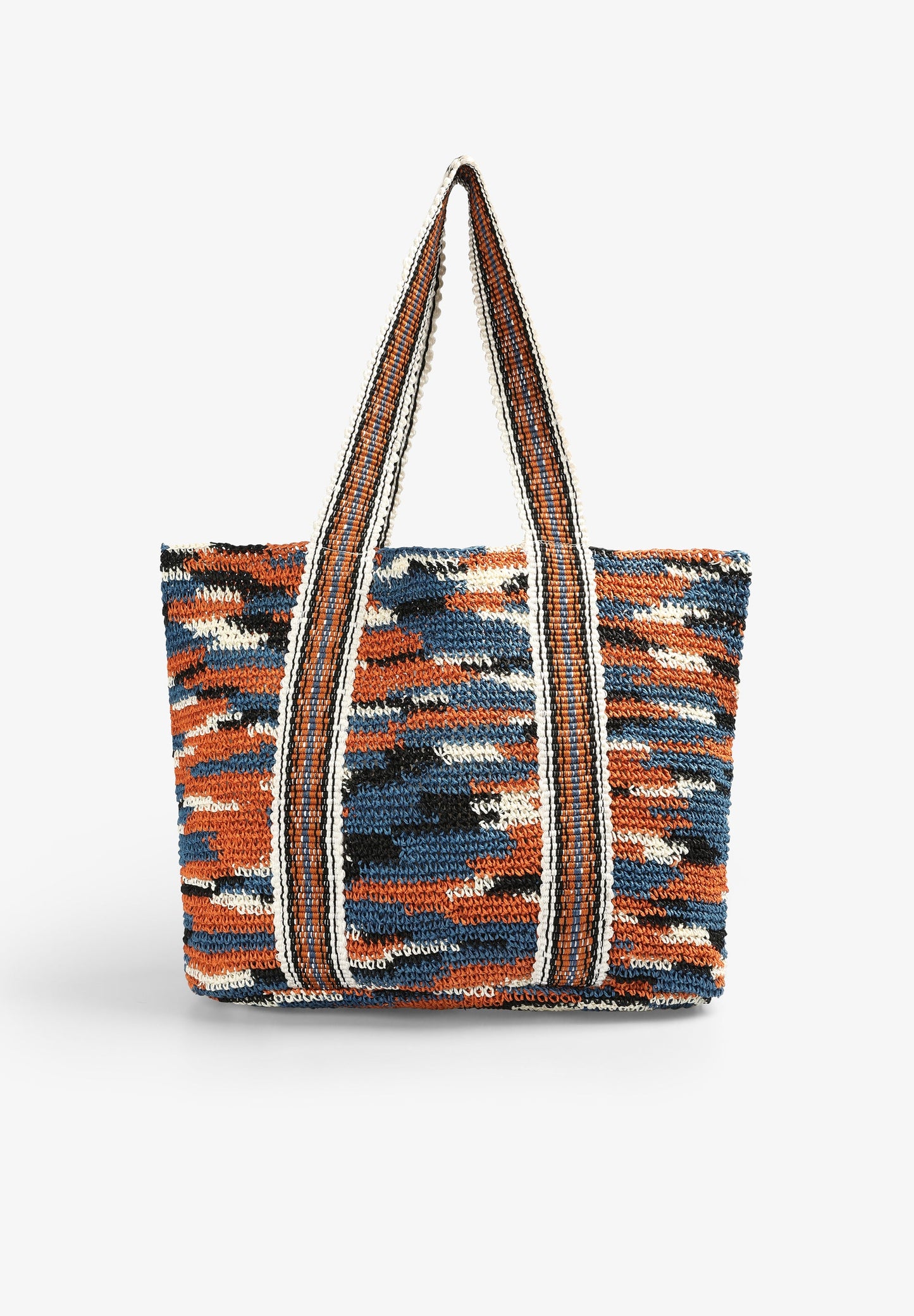 RAFFIA TOTE BAG