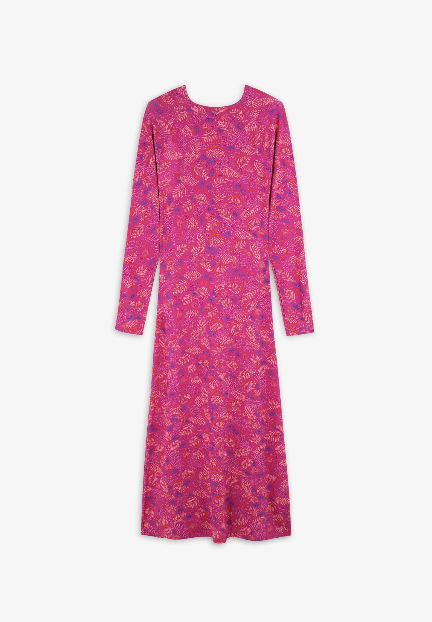 MIDI DRESS WITH BACK DETAIL