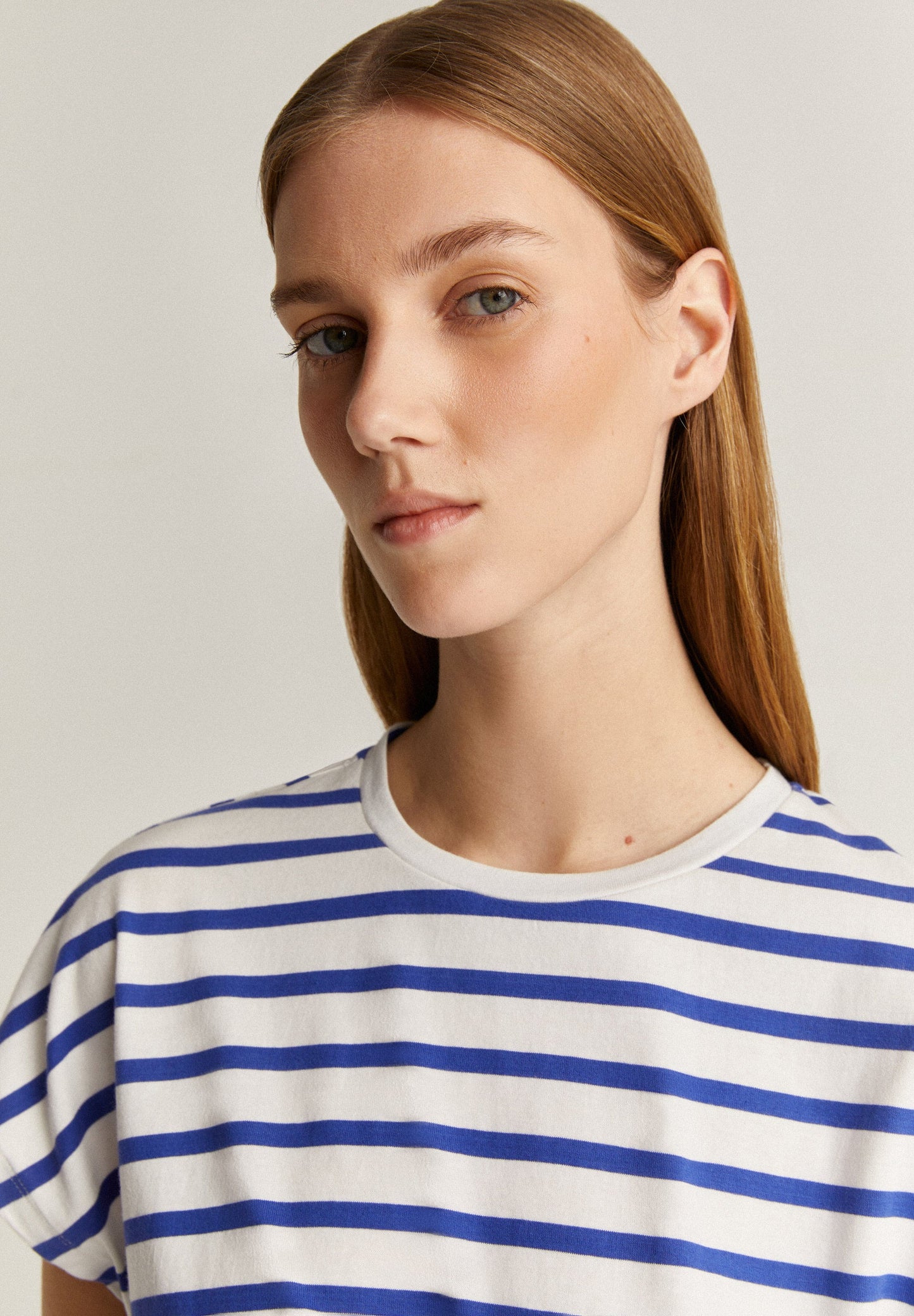 KNOT STRIPED T-SHIRT