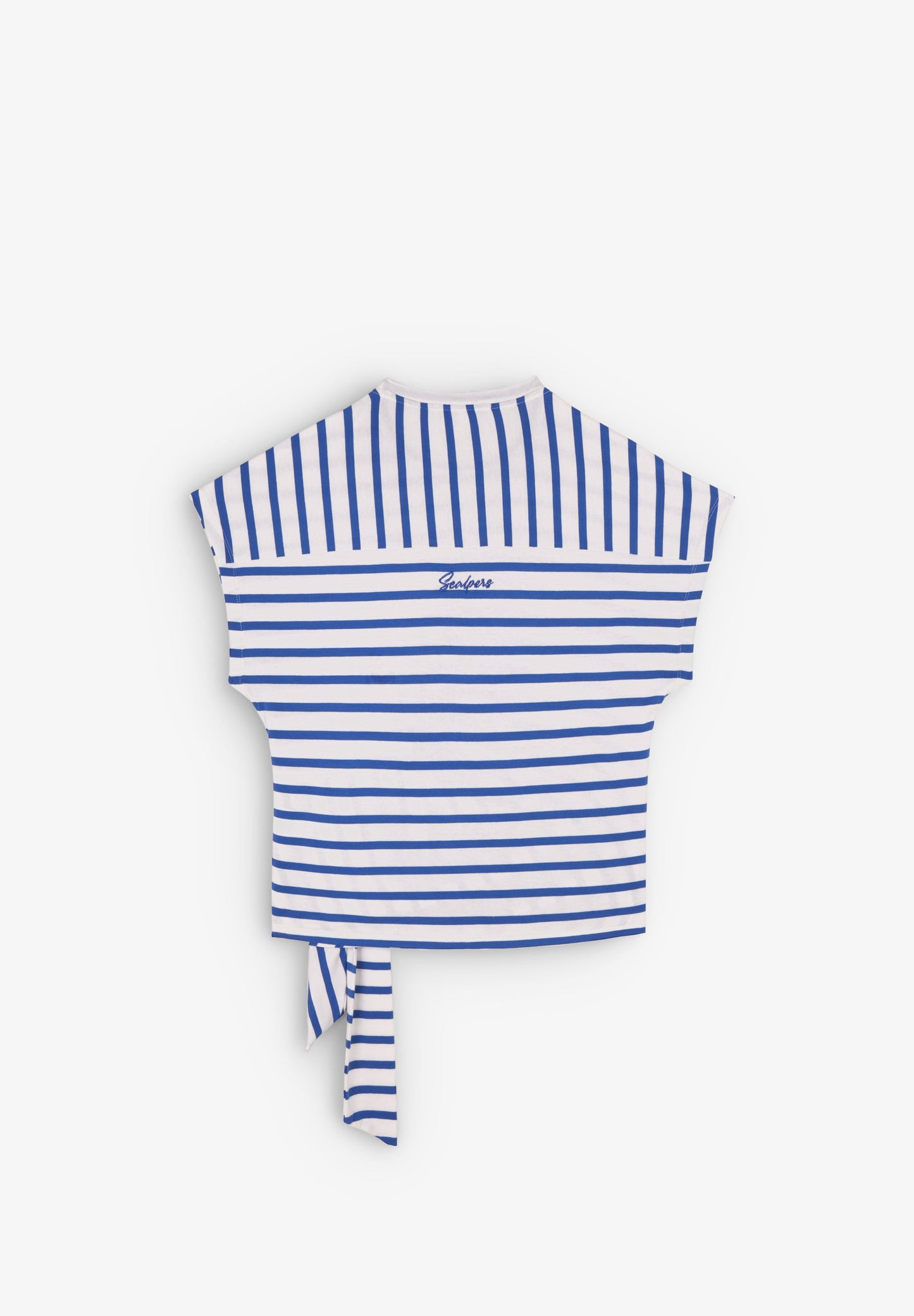 KNOT STRIPED T-SHIRT