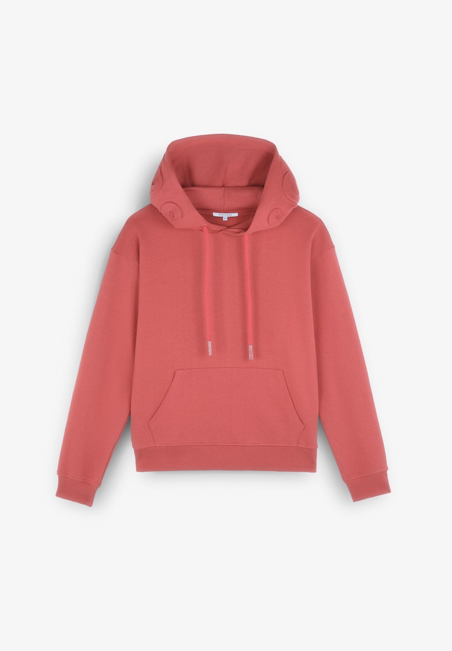 EMBOSSED LOGO HOODIE
