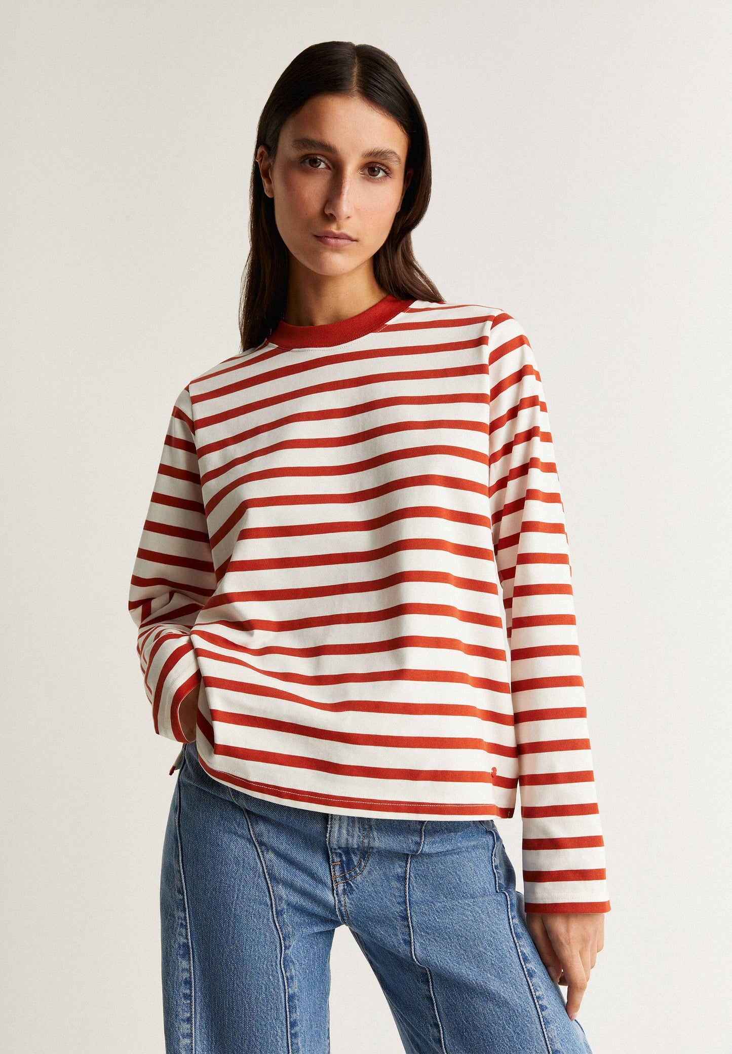 LONG SLEEVE STRIPED T-SHIRT