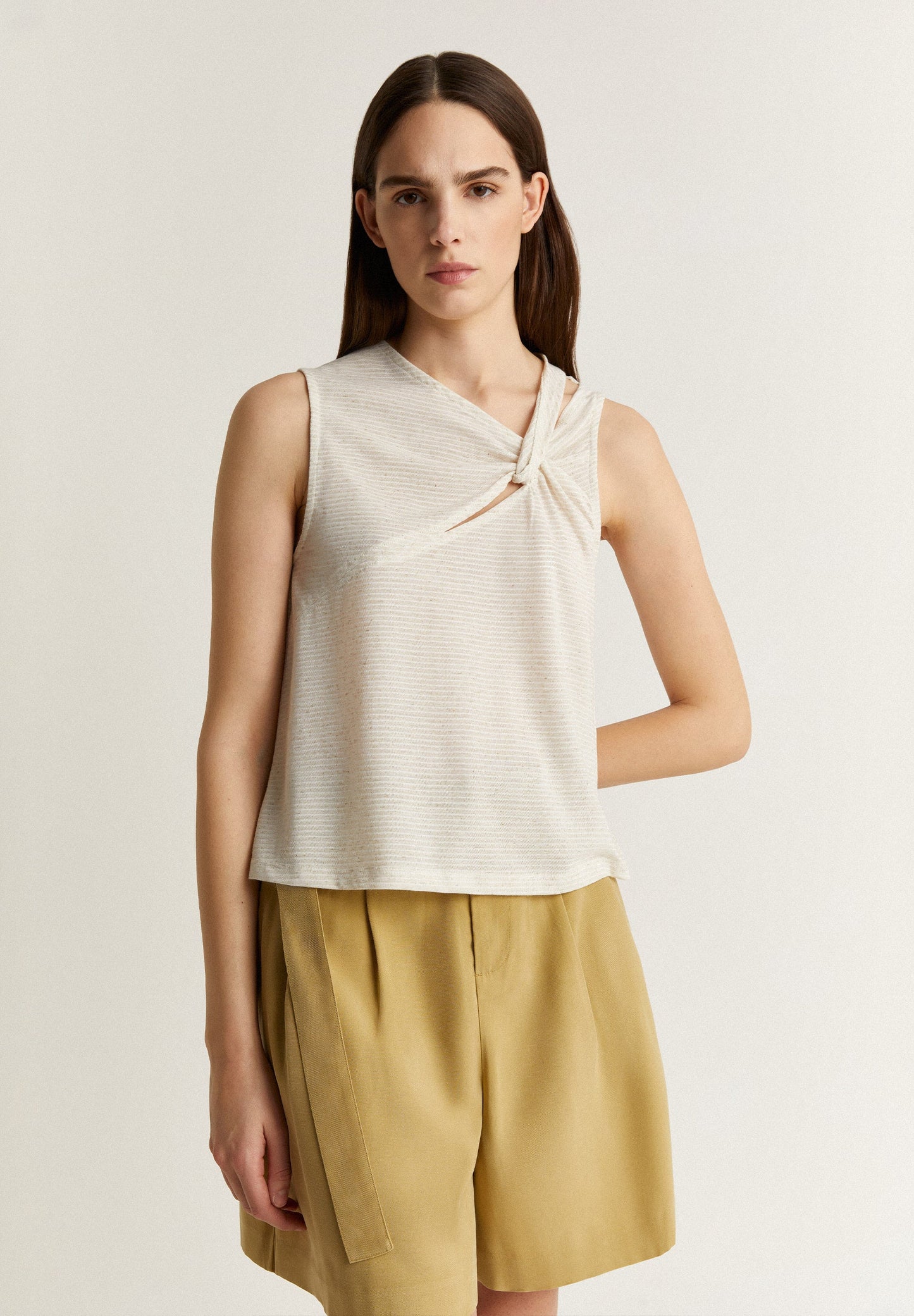 KNOT STRIPED RUSTIC T-SHIRT