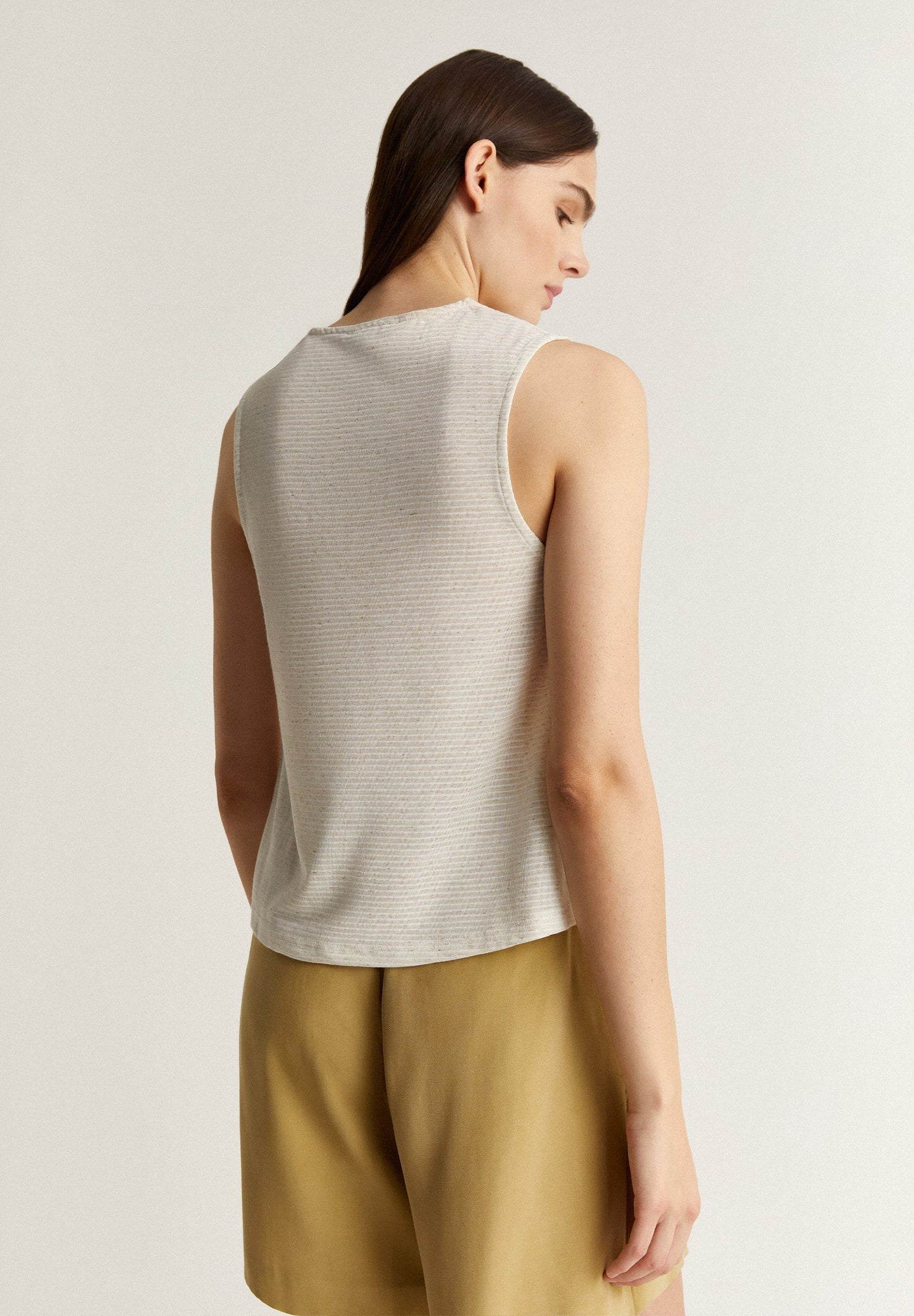 KNOT STRIPED RUSTIC T-SHIRT