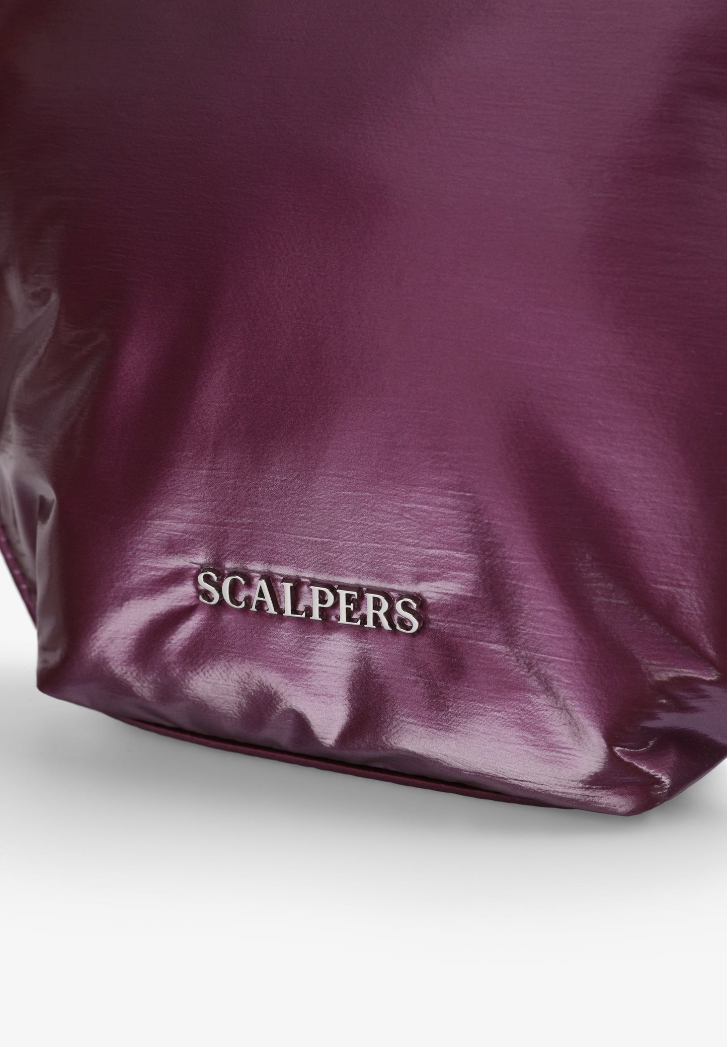 NYLON TOILETRY BAG WITH METALLIC LOGO