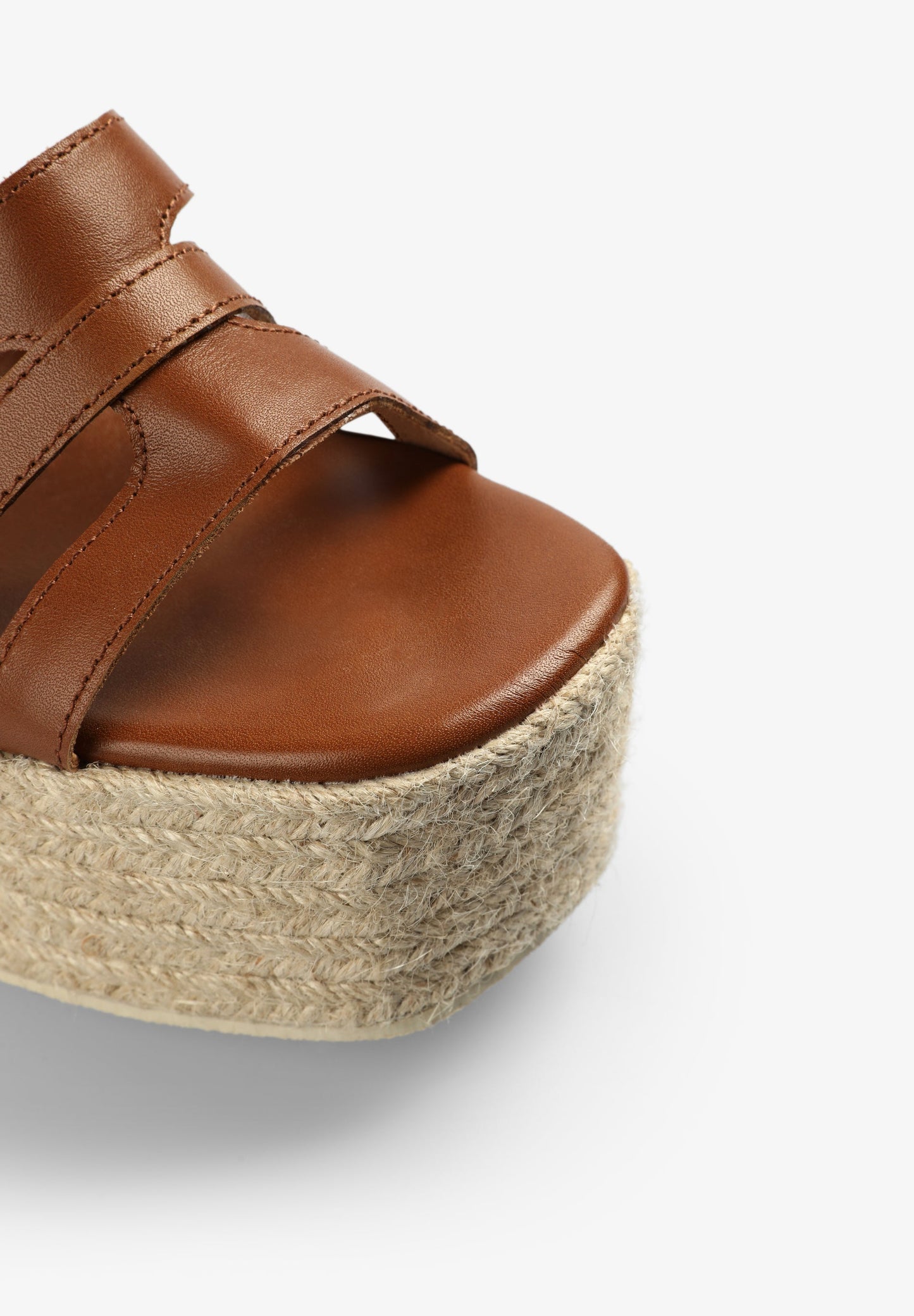 JUTE HEELED SANDALS