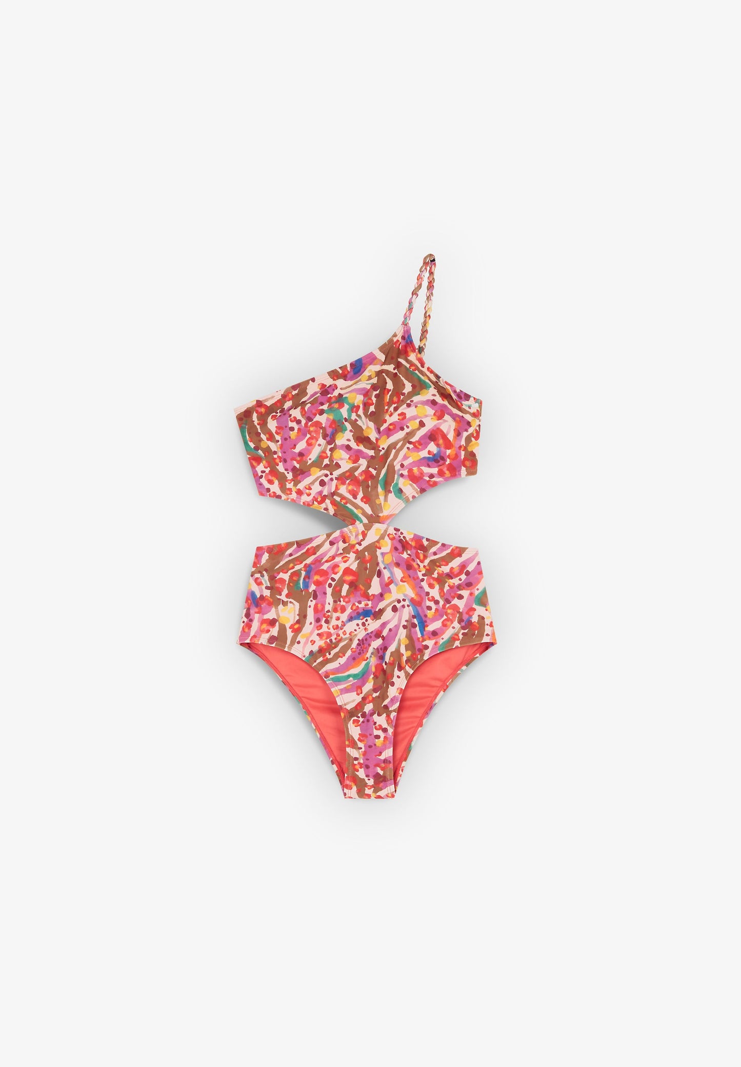 ASYMMETRIC PRINT TRIKINI