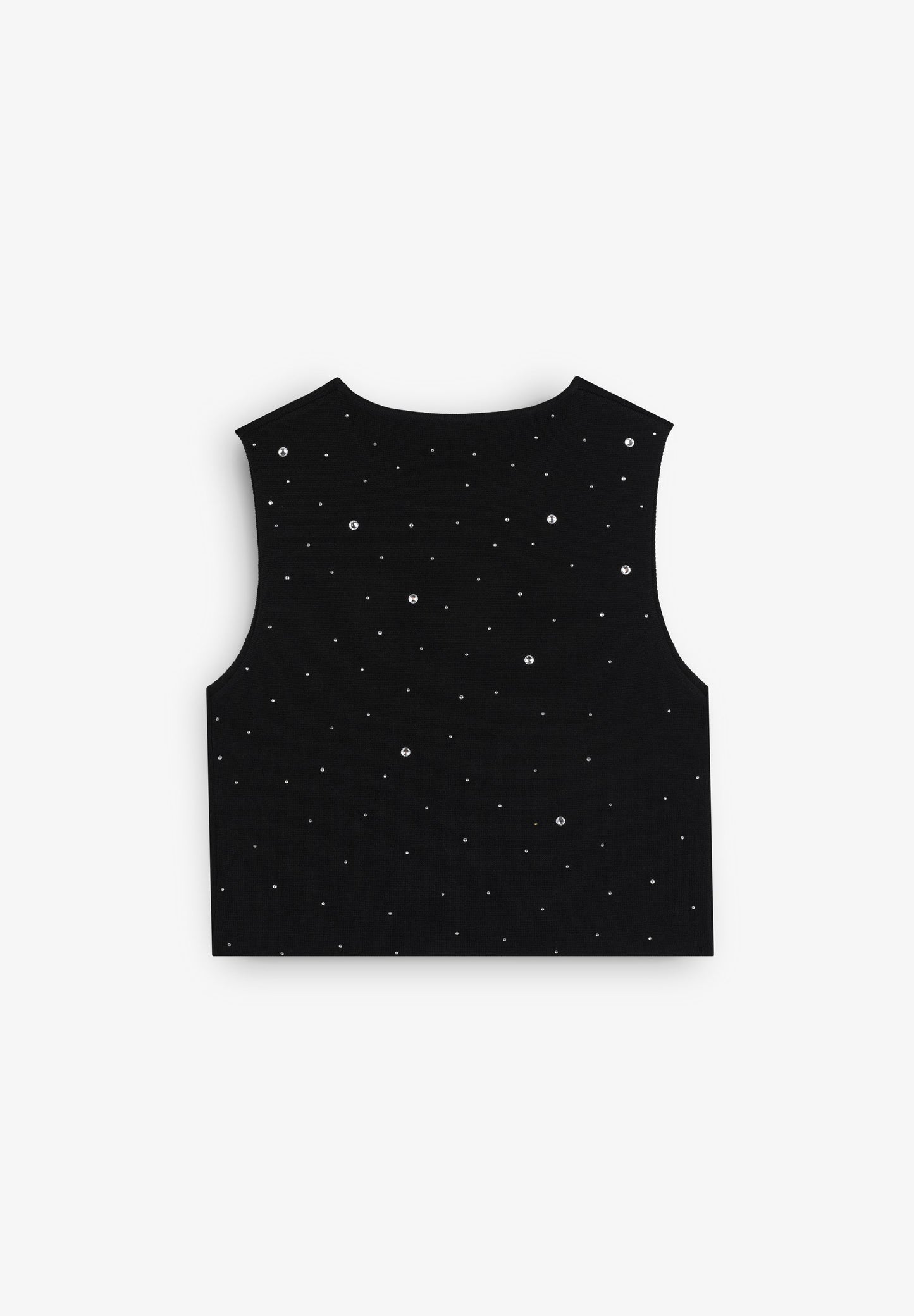 KNIT TOP WITH BEAD DETAIL