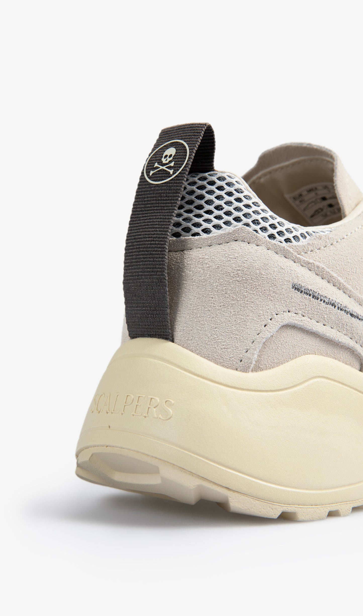 TRACK SOLE SUEDE SNEAKERS