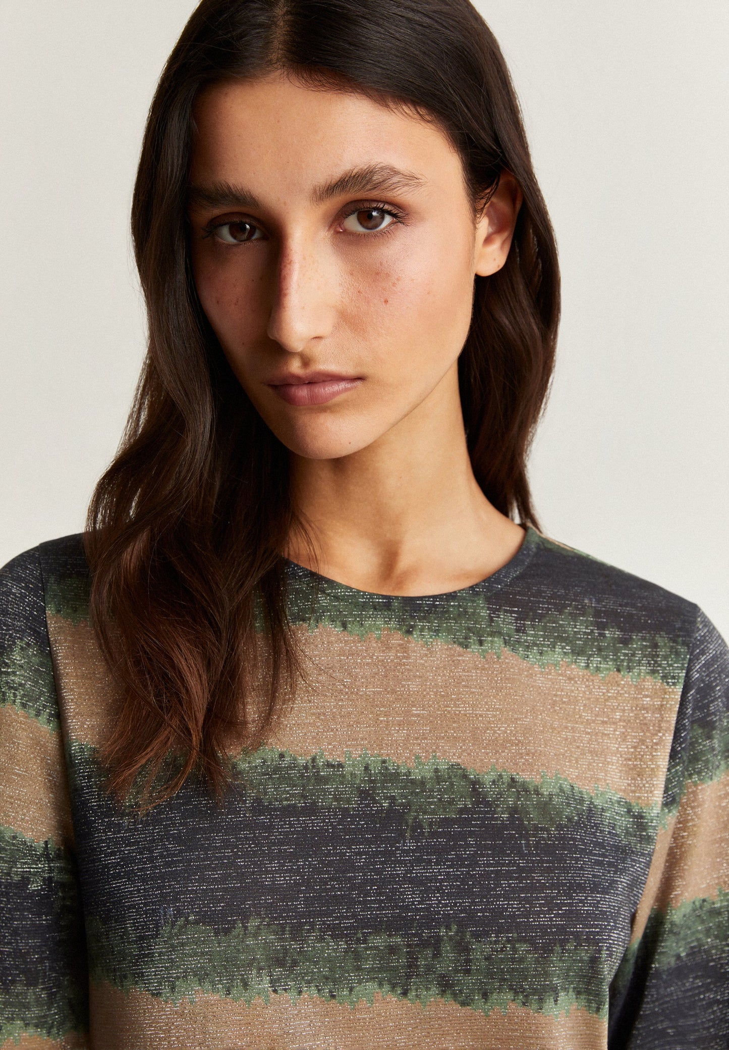 MIDI DRESS WITH LUREX