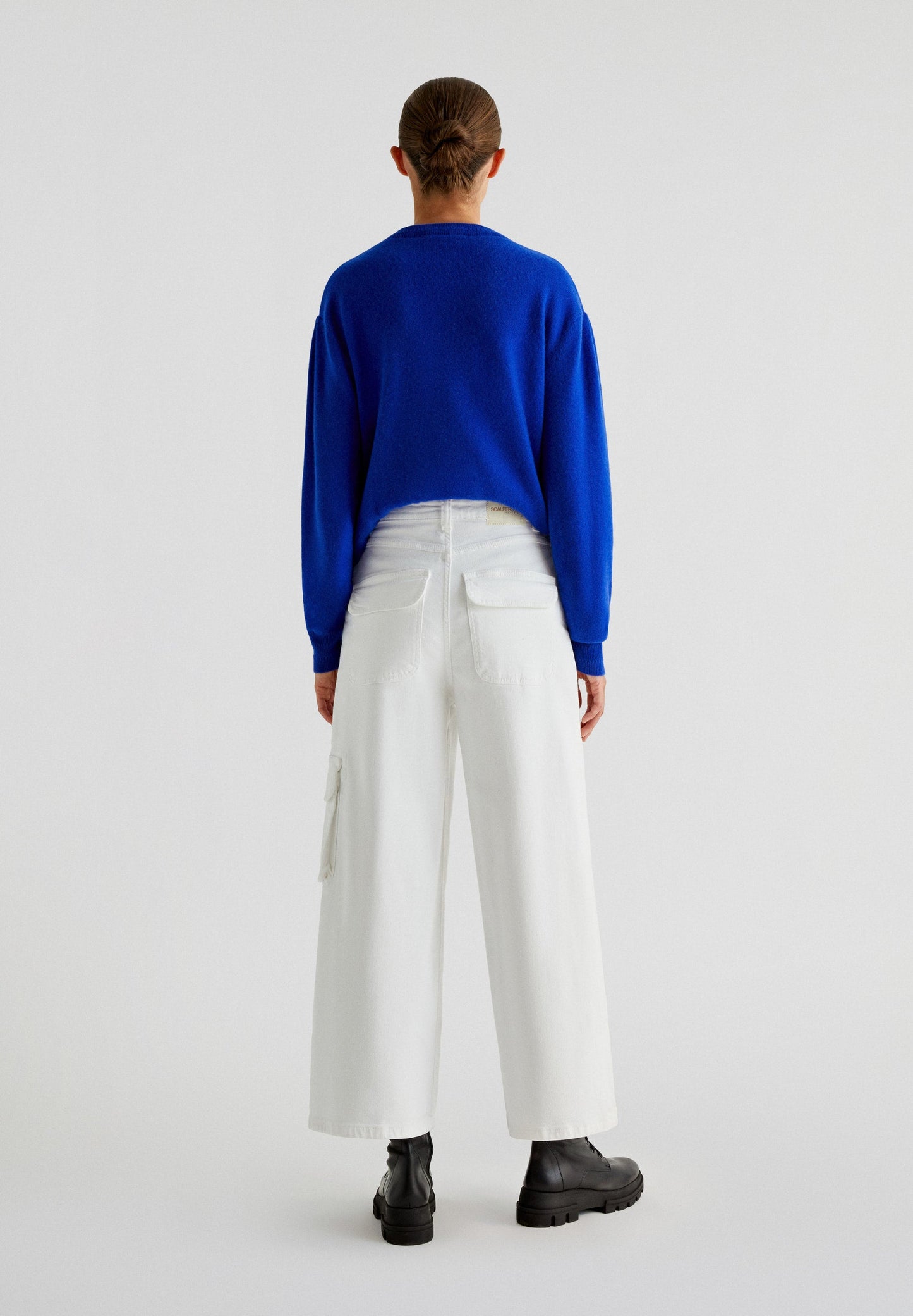 CARGO CULLOTE DENIM PANT