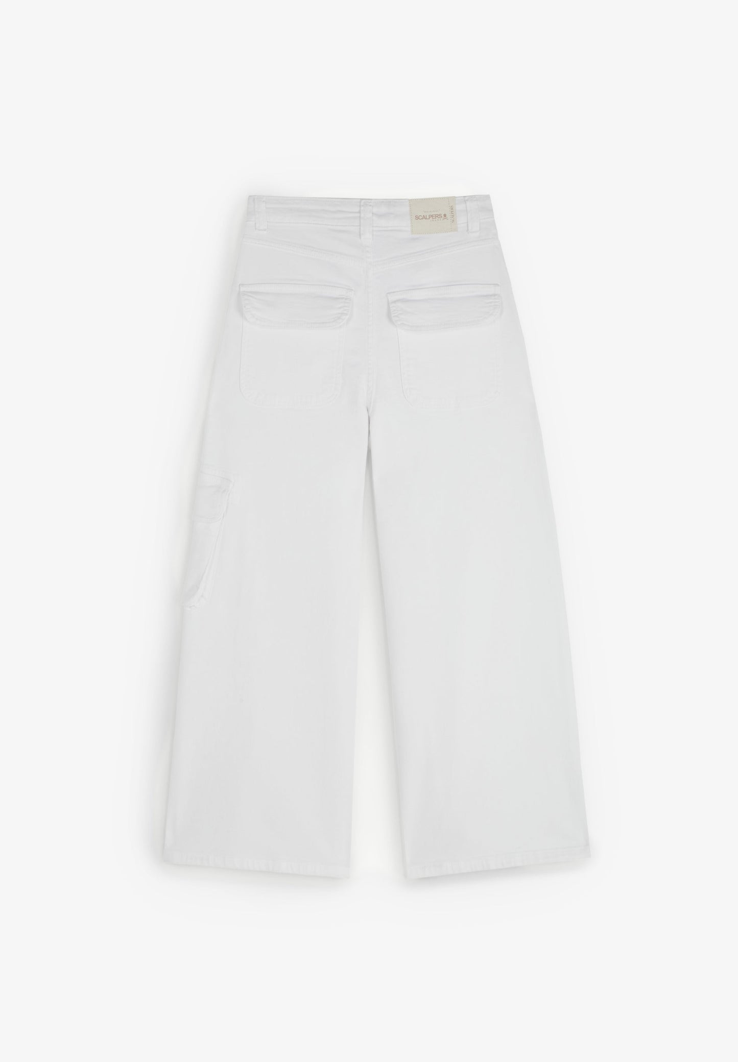 CARGO CULLOTE DENIM PANT