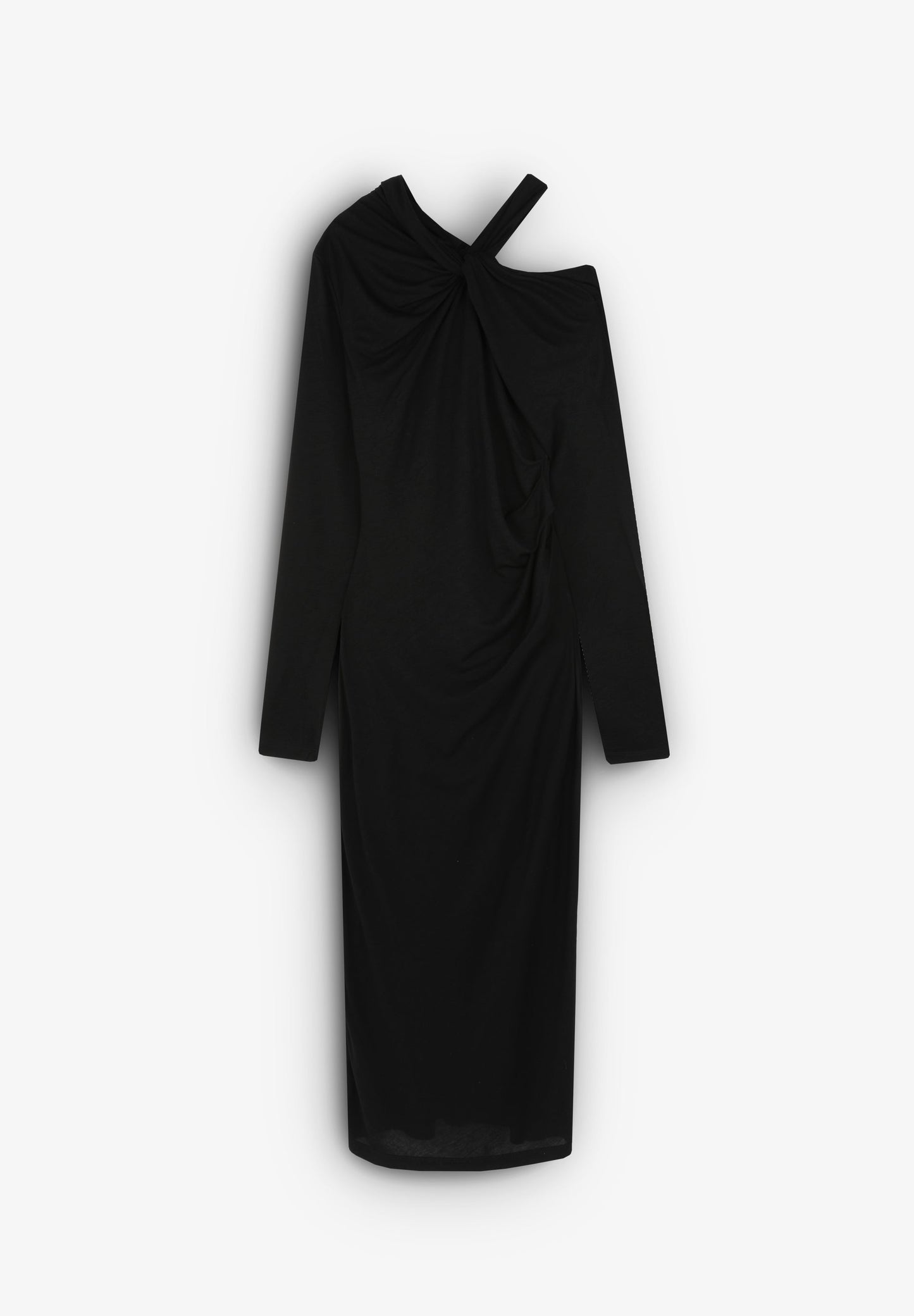 JERSEY KNOT ASY DRESS