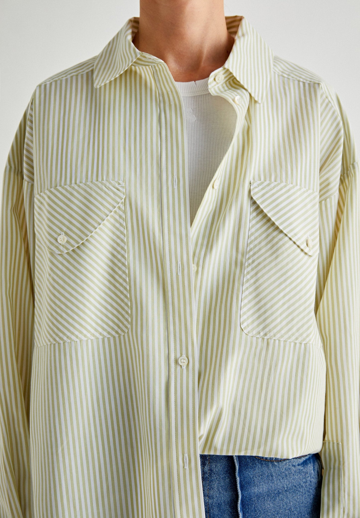 STRIPES POCKET SHIRT