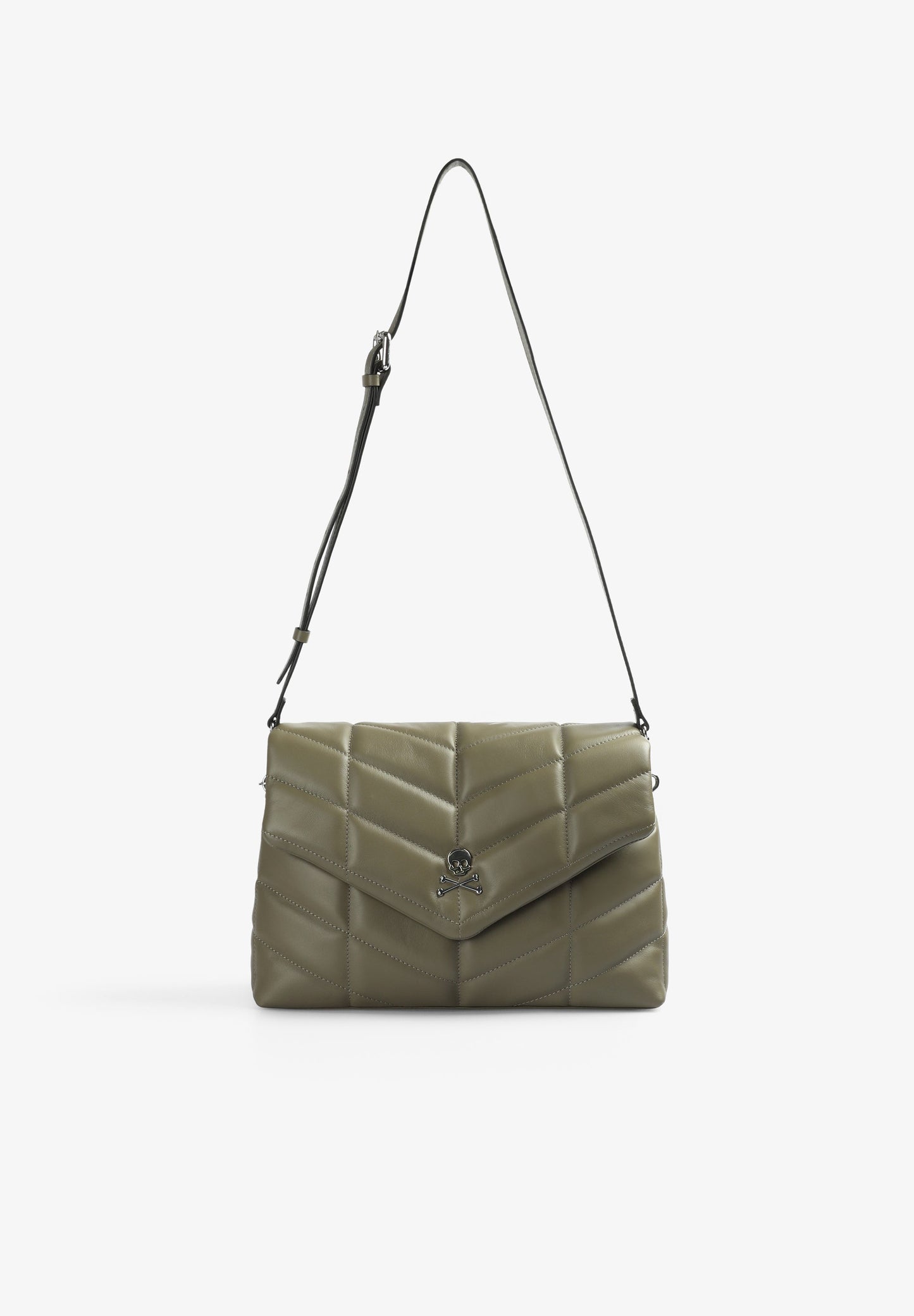 QUILTED LEATHER CROSSBODY BAG