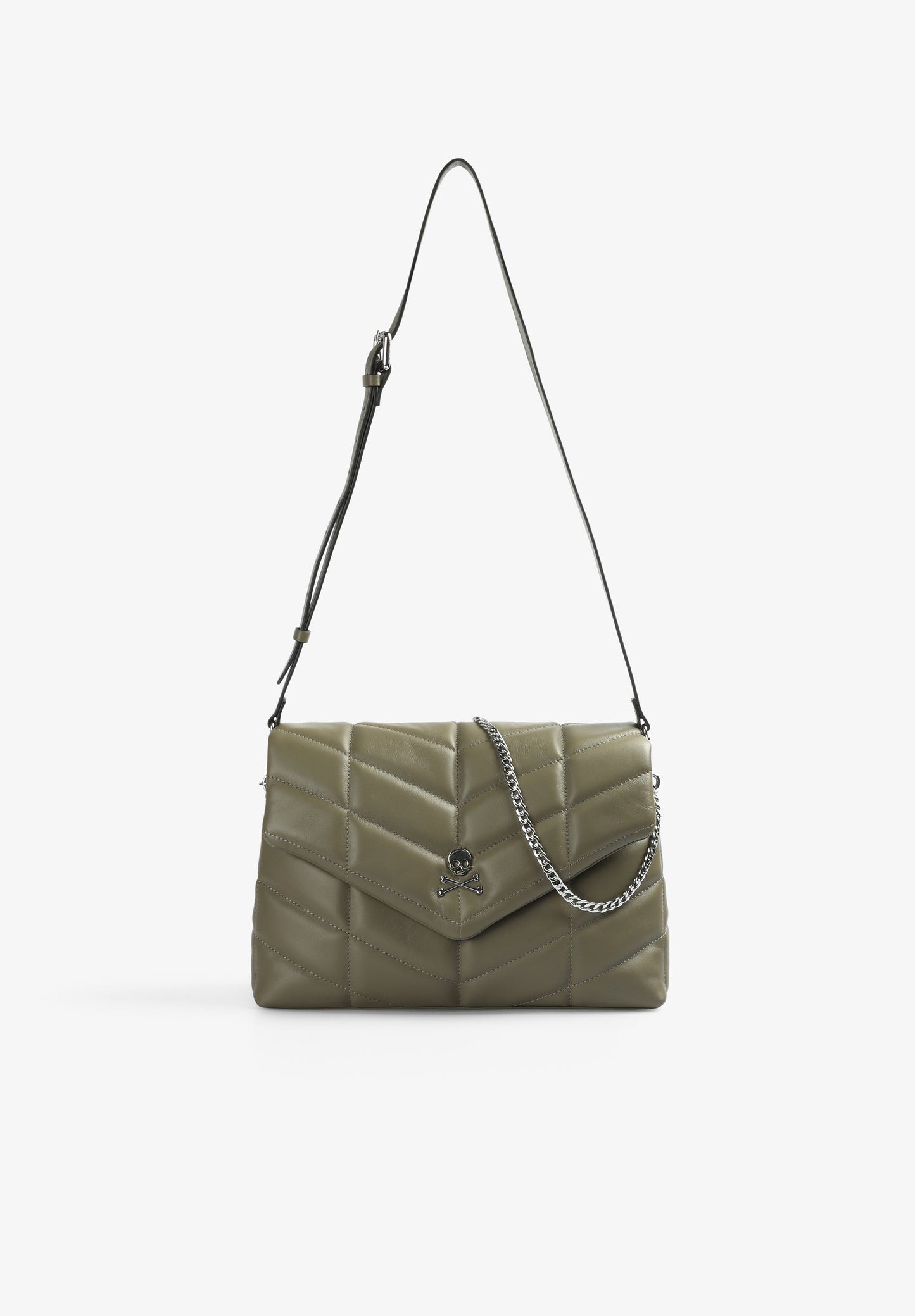 QUILTED LEATHER CROSSBODY BAG