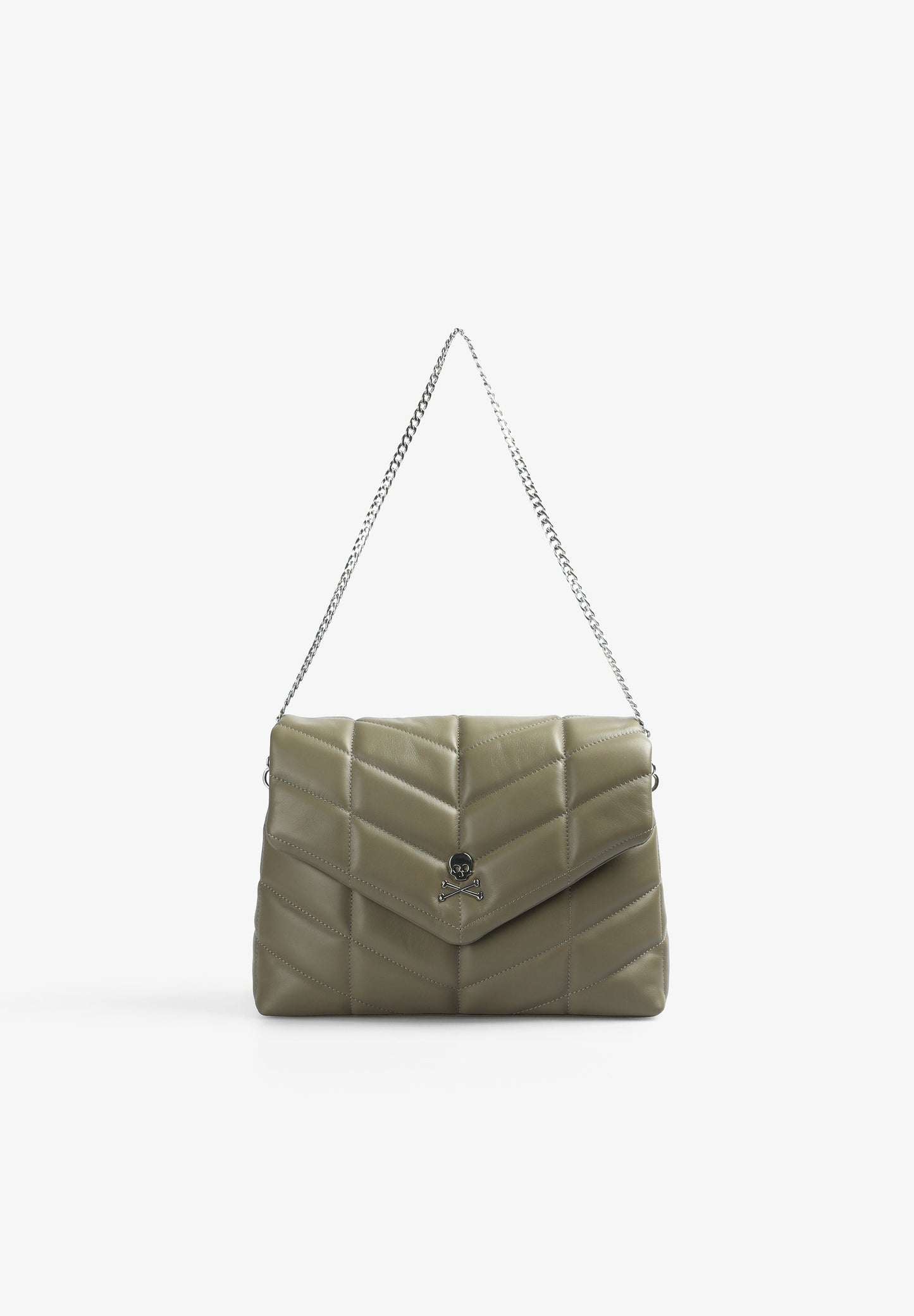 QUILTED LEATHER CROSSBODY BAG