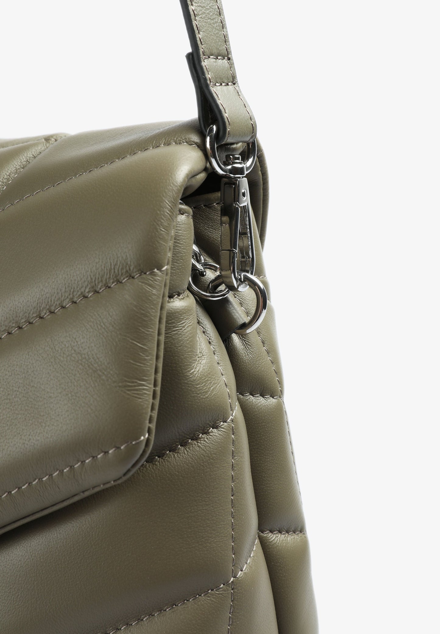 QUILTED LEATHER CROSSBODY BAG