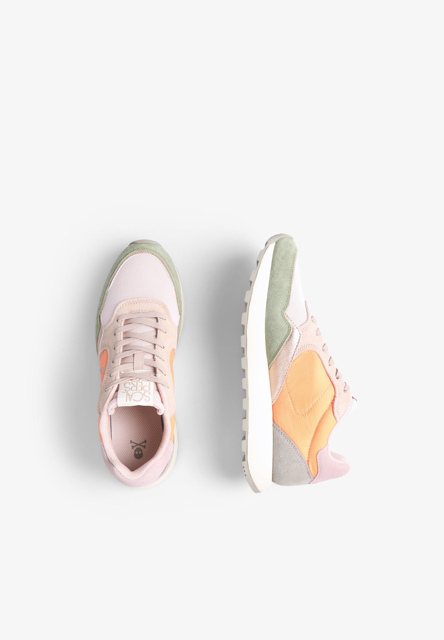 METALLIC DETAIL SNEAKERS