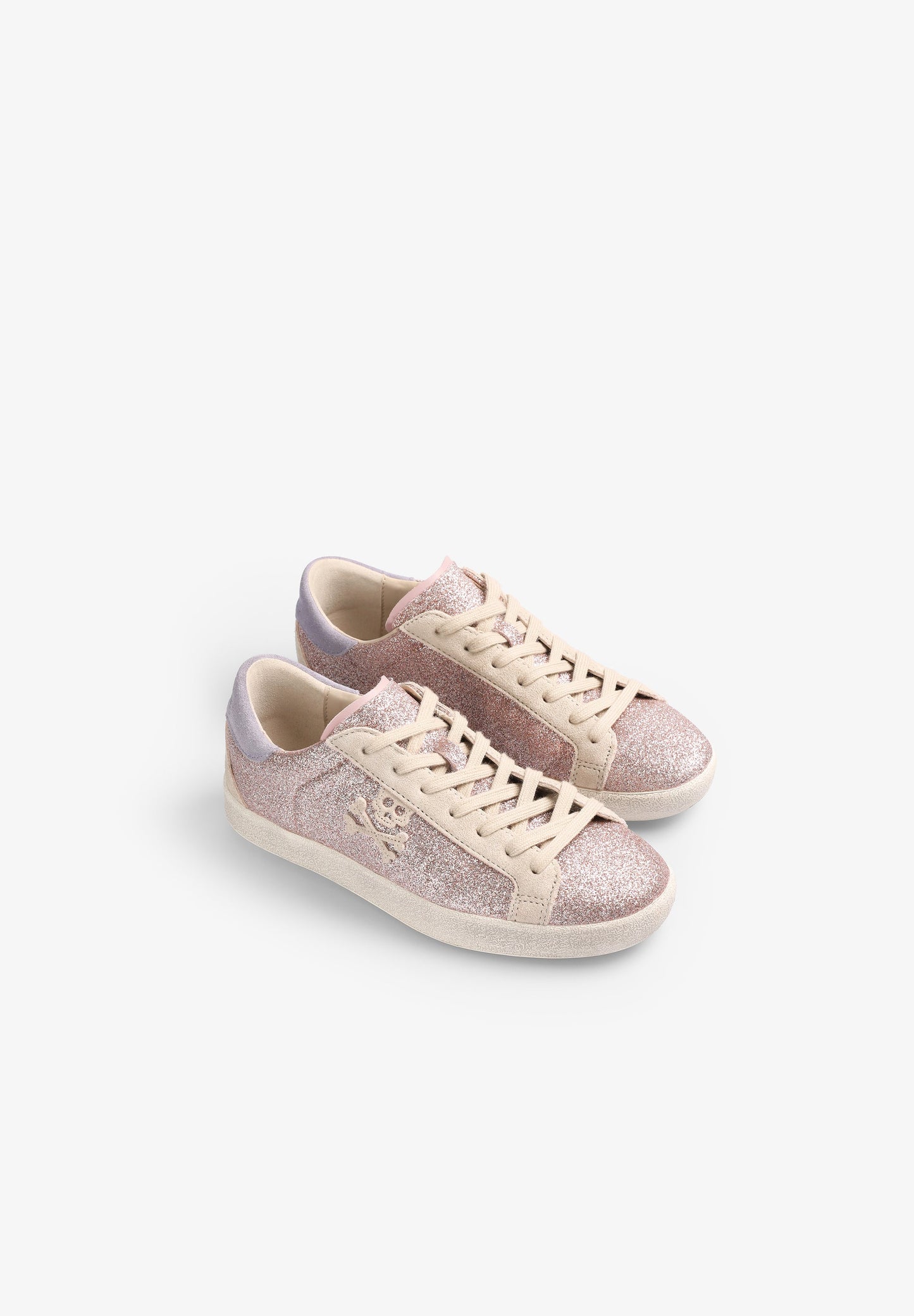 LOW TOP GLITTER SNEAKERS
