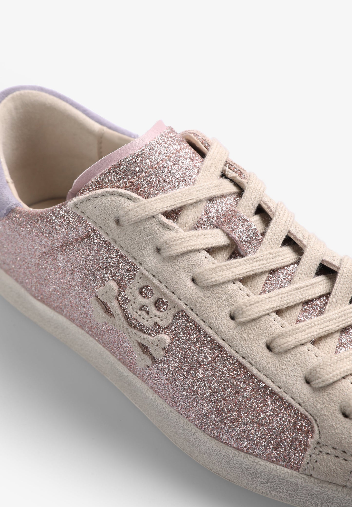 LOW TOP GLITTER SNEAKERS
