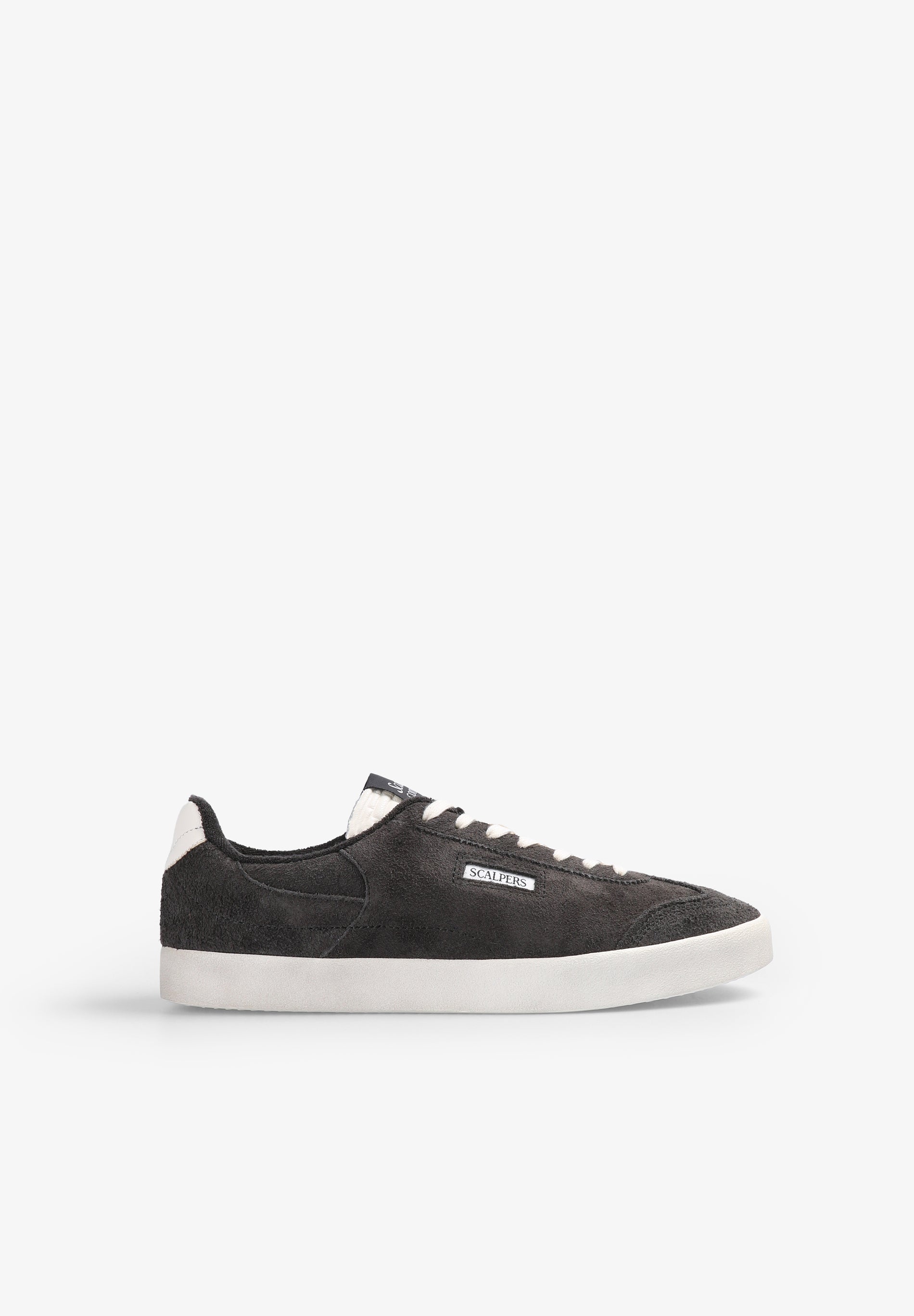 LOW-TOP SNEAKERS IN BRUSHED SPLIT SUEDE