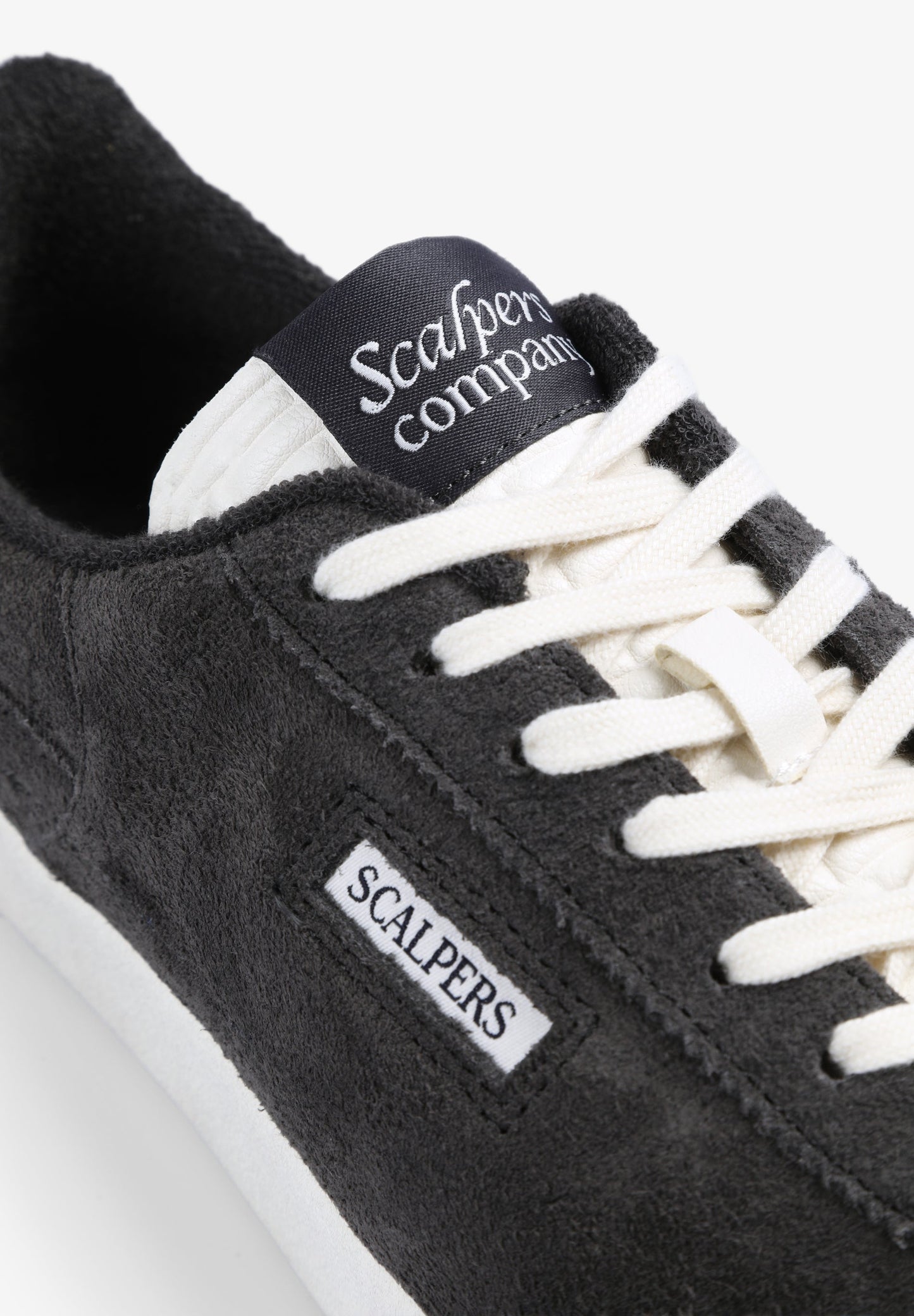 LOW-TOP SNEAKERS IN BRUSHED SPLIT SUEDE