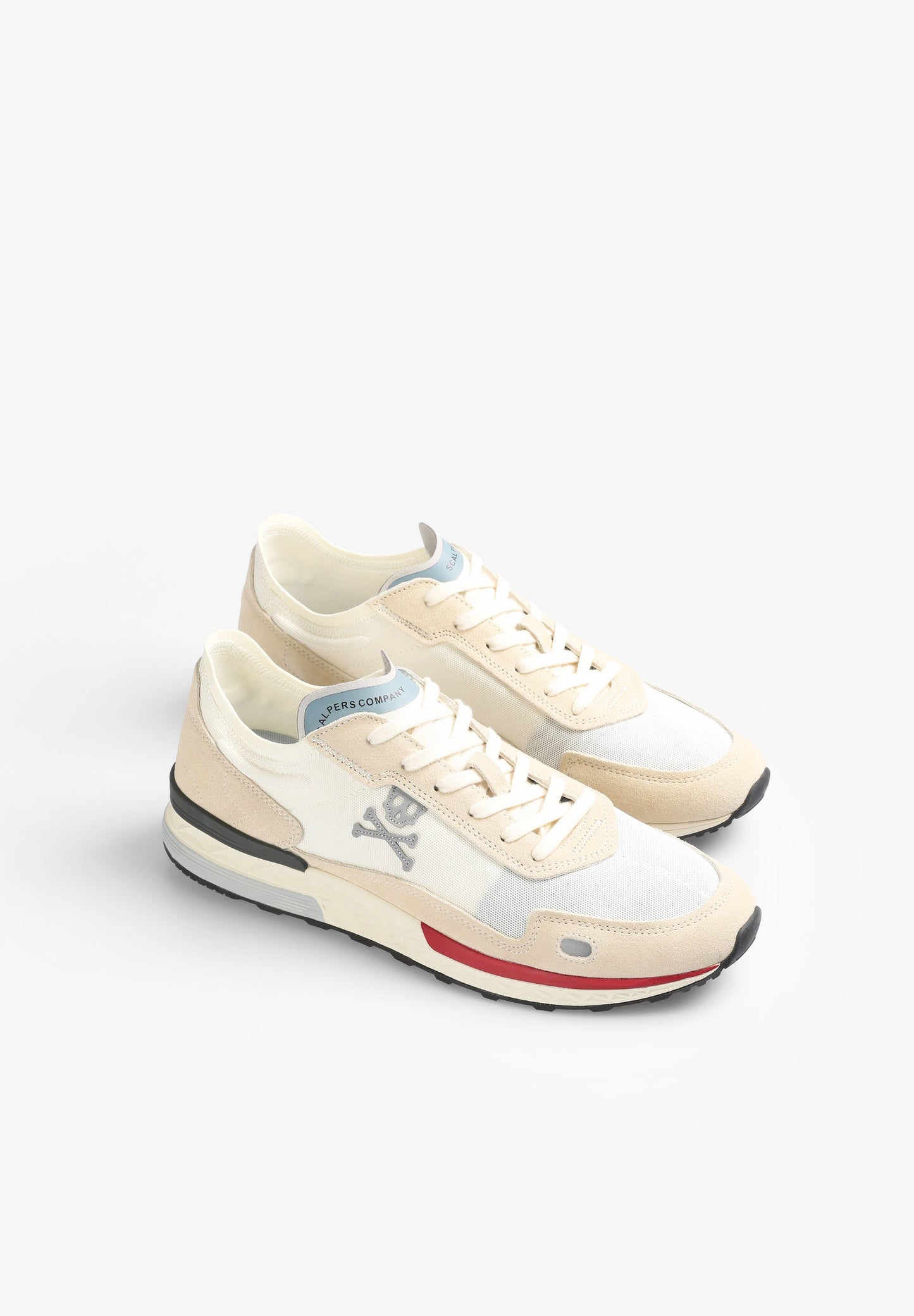 SNEAKERS WITH SUEDE SKULL DETAILS