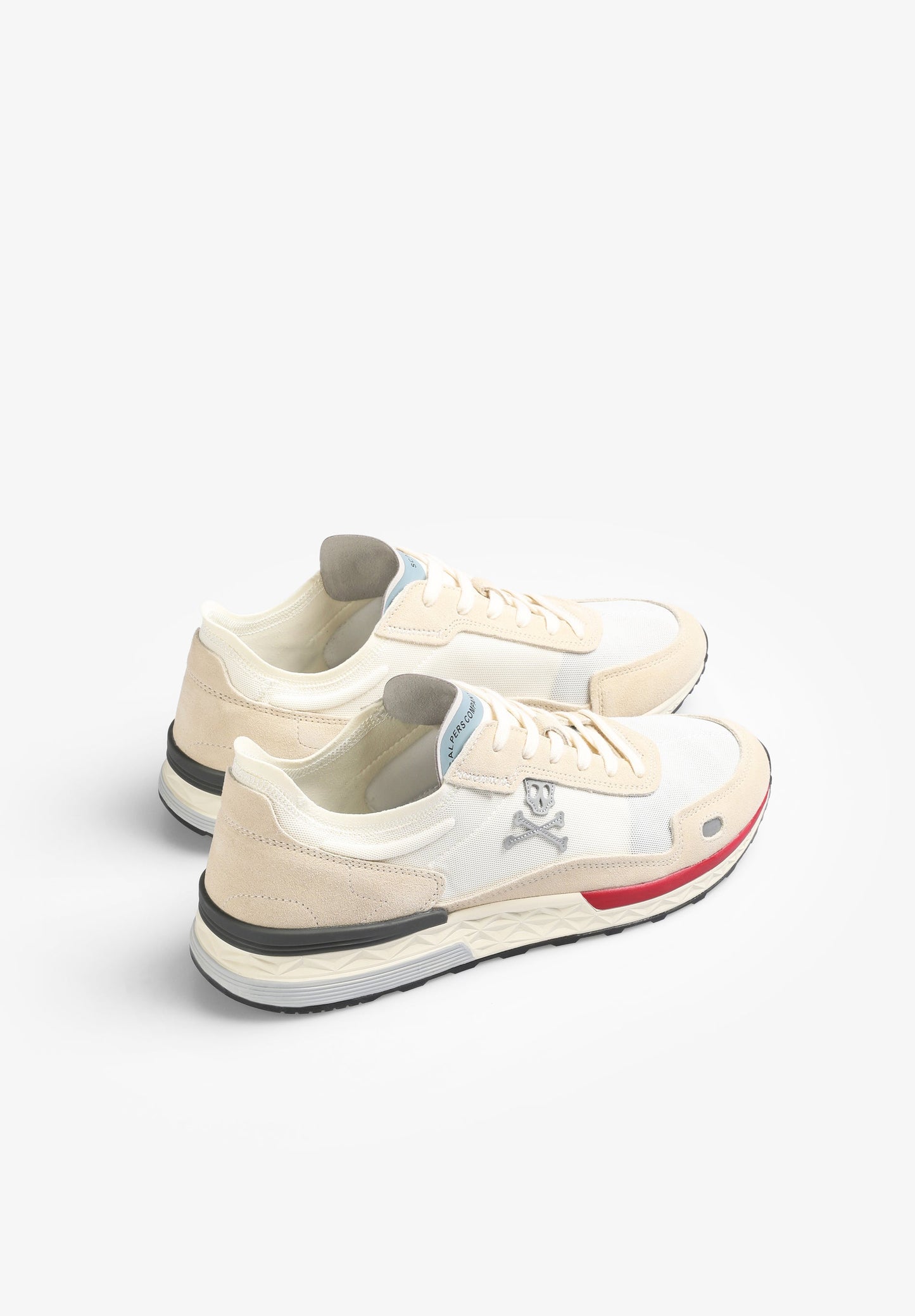 SNEAKERS WITH SUEDE SKULL DETAILS