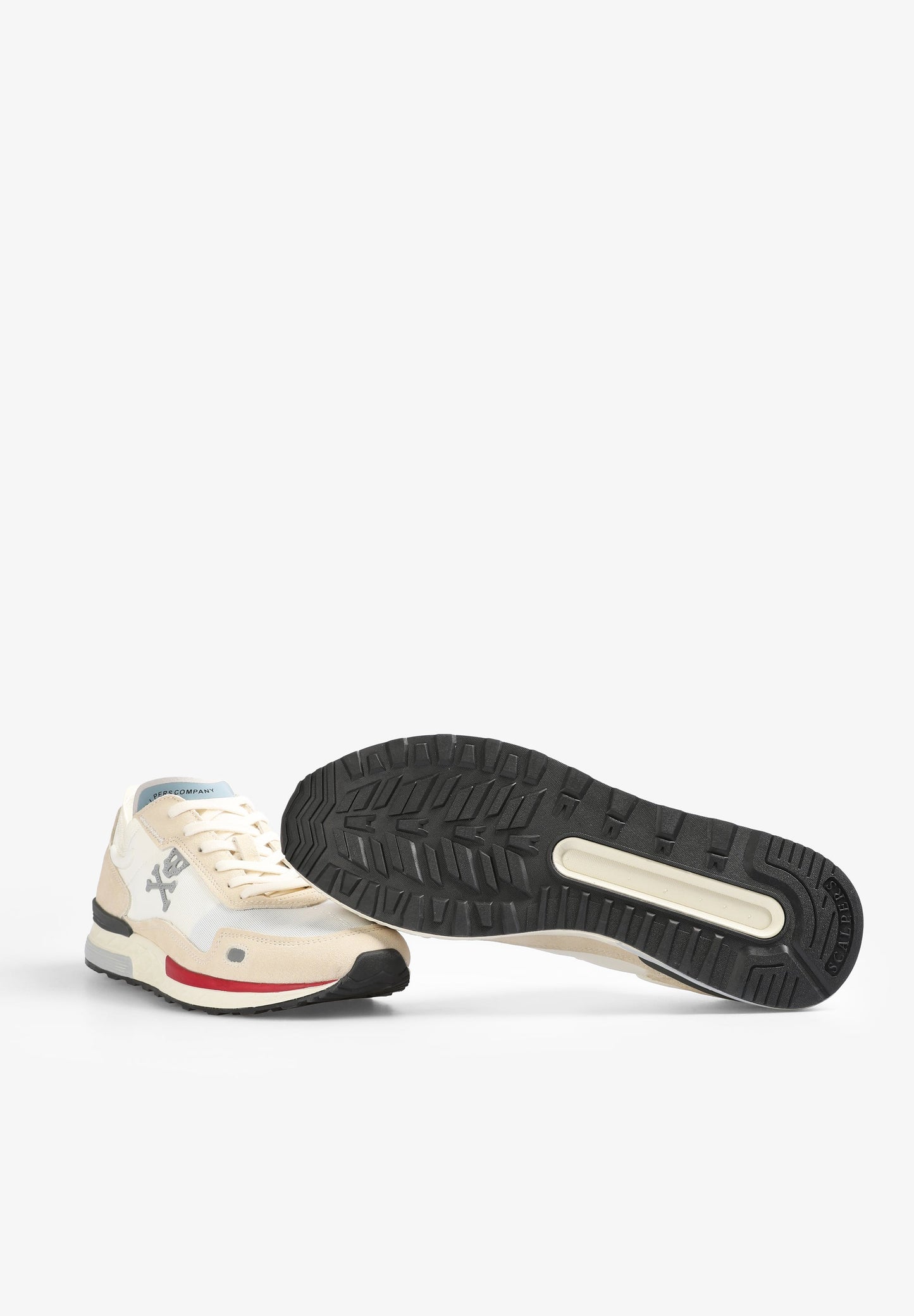 SNEAKERS WITH SUEDE SKULL DETAILS