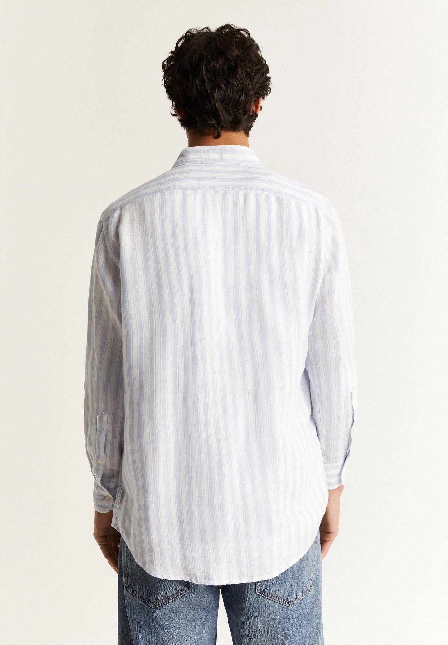 STRIPED LINEN SHIRT