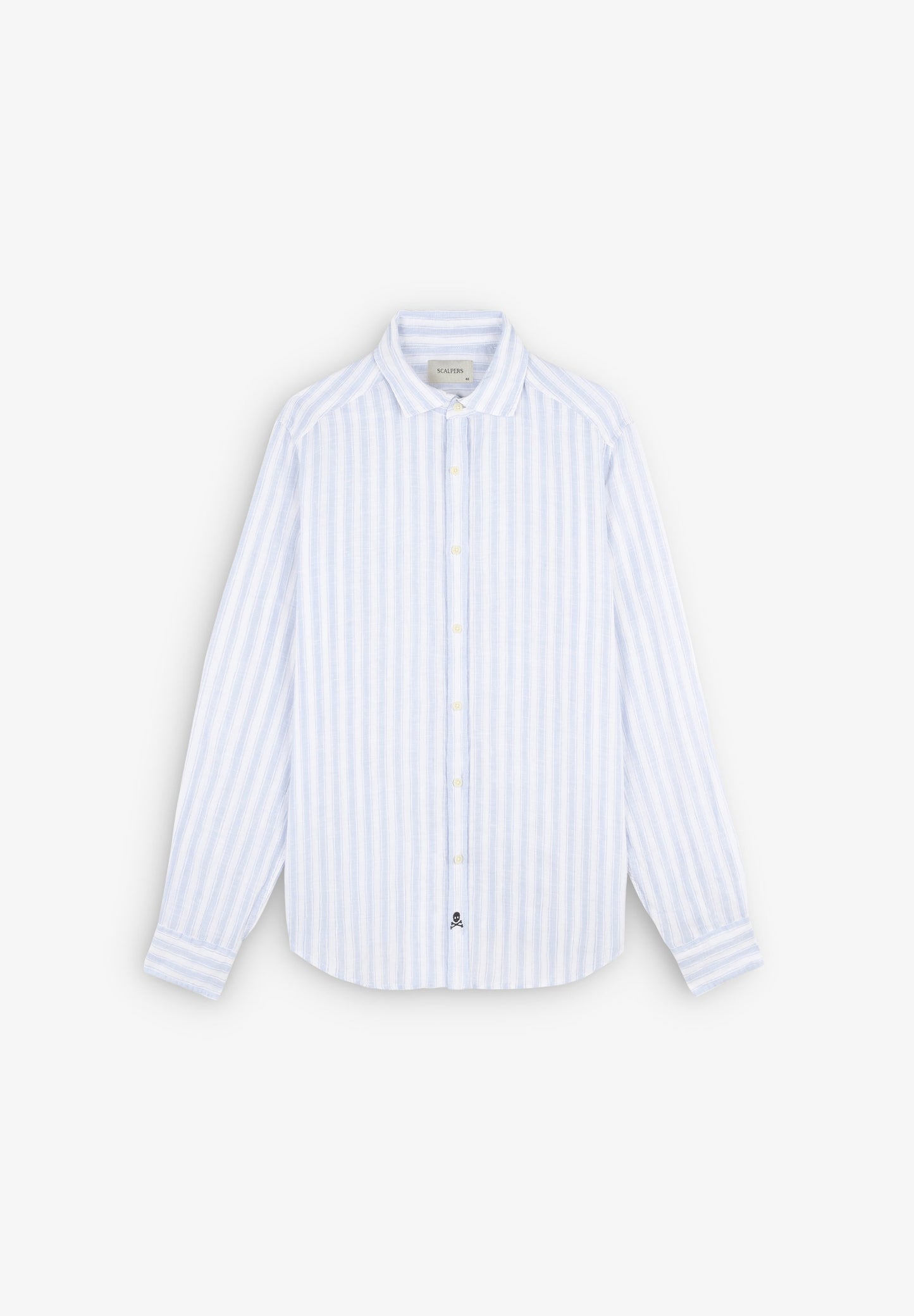 STRIPED LINEN SHIRT
