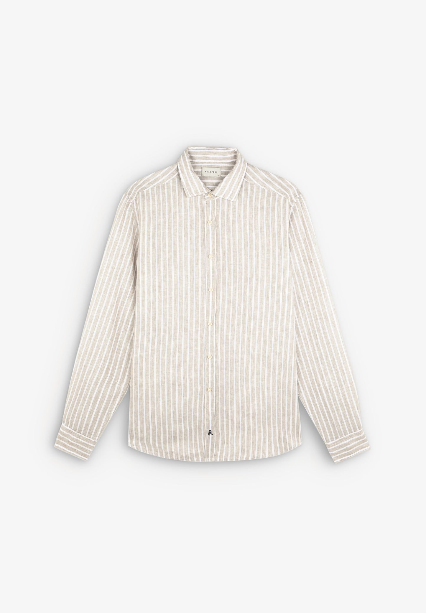 STRIPED LINEN SHIRT