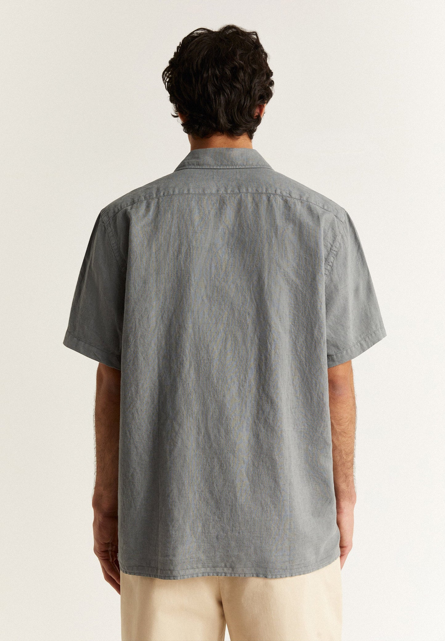 SHORT SLEEVE LINEN SHIRT