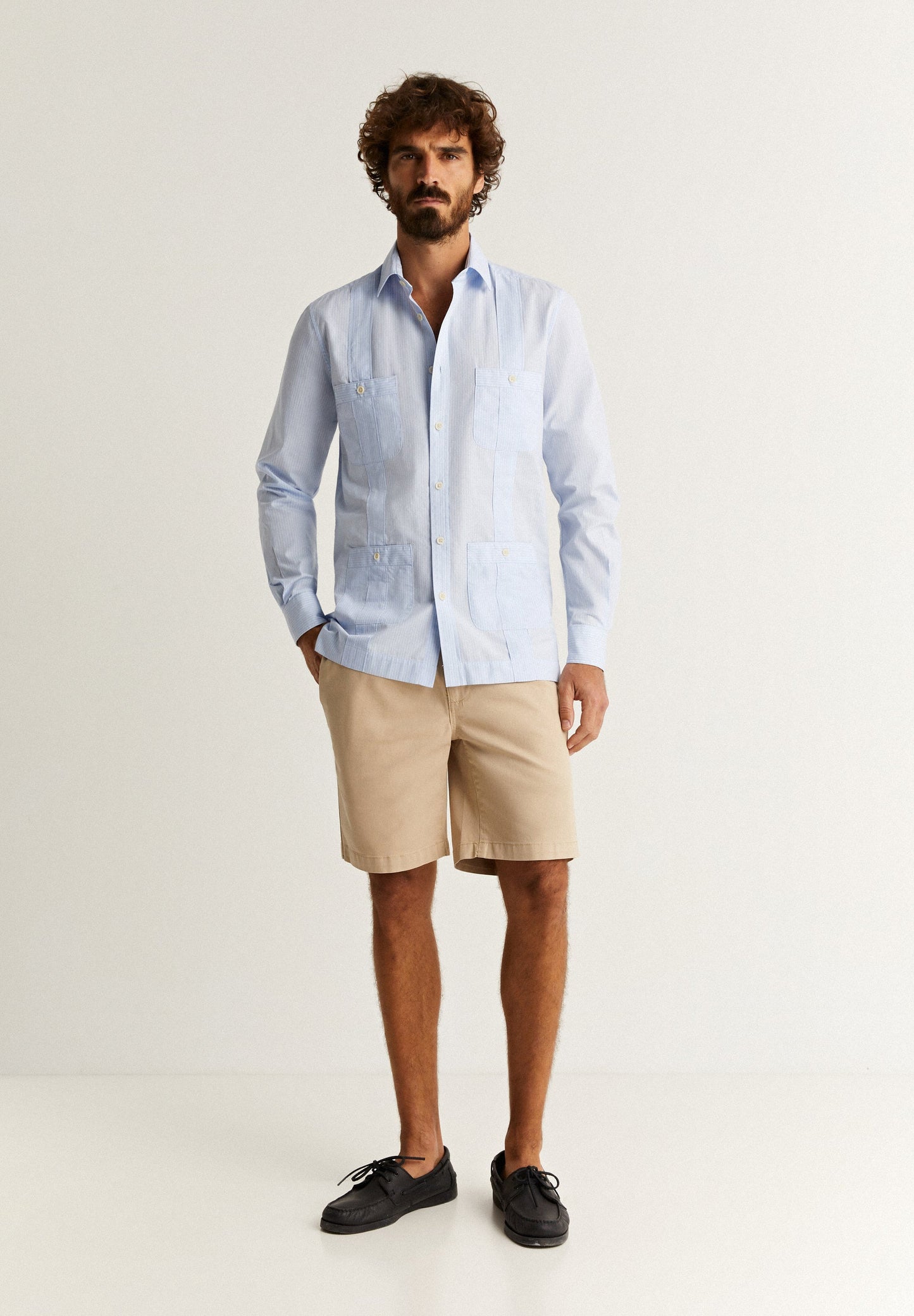 STRIPED PREMIUM GUAYABERA SHIRT