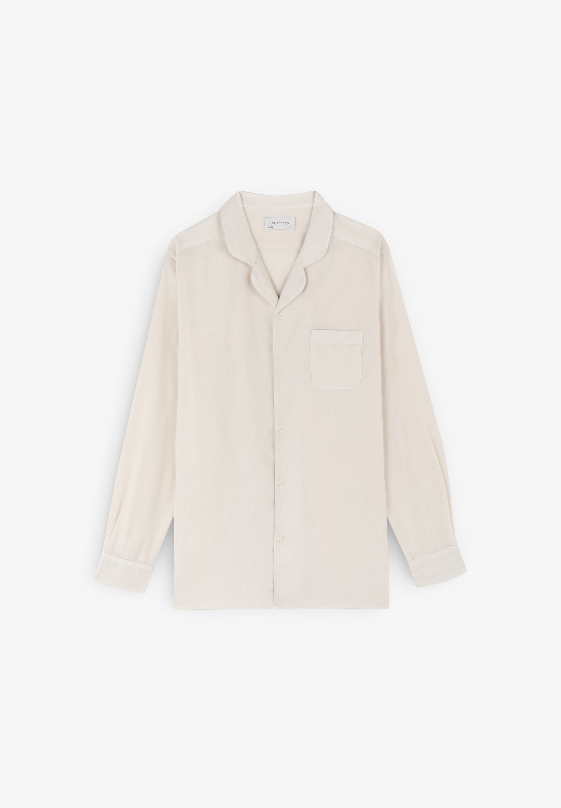 PREMIUM SHIRT WITH PYJAMA-STYLE COLLAR