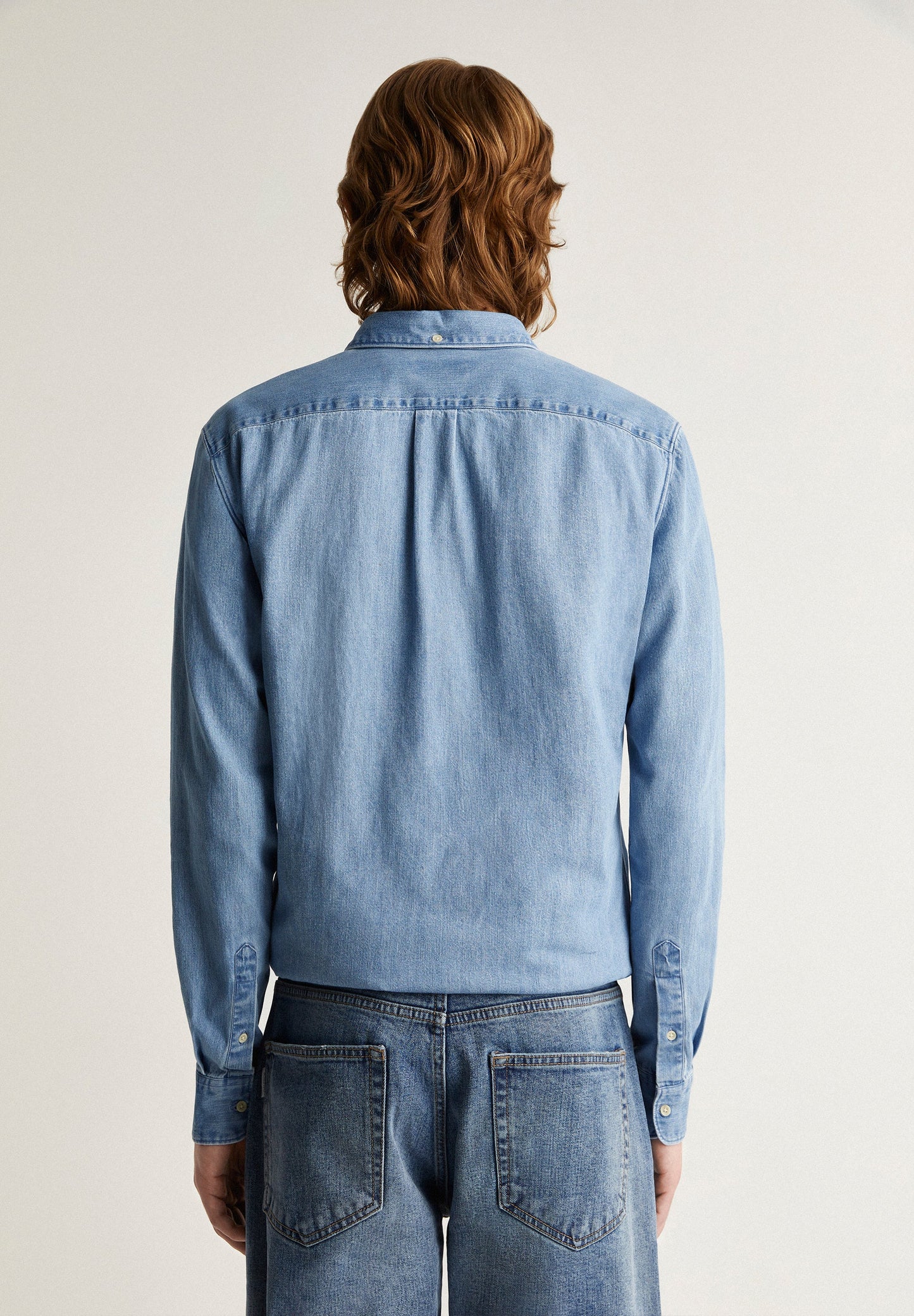 DENIM SHIRT WITH POCKET