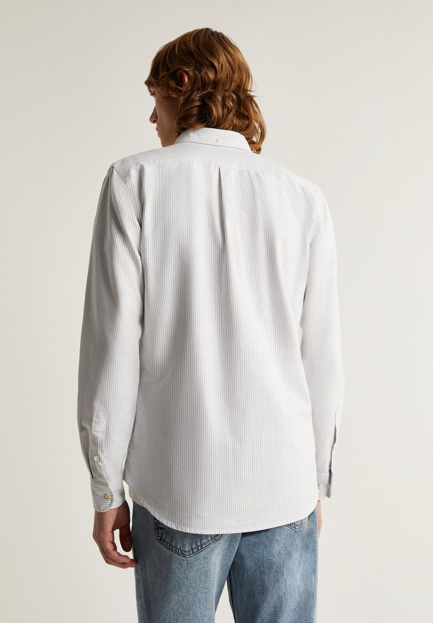 BUTTON COLLAR SKULL SHIRT