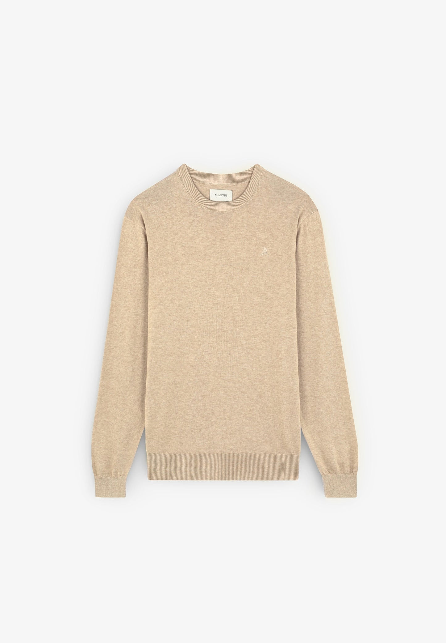 ROUND NECK SWEATER WITH SKULL