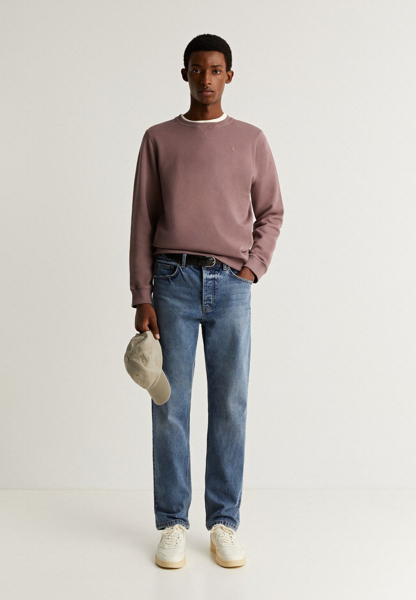 BASIC SKULL SWEATSHIRT