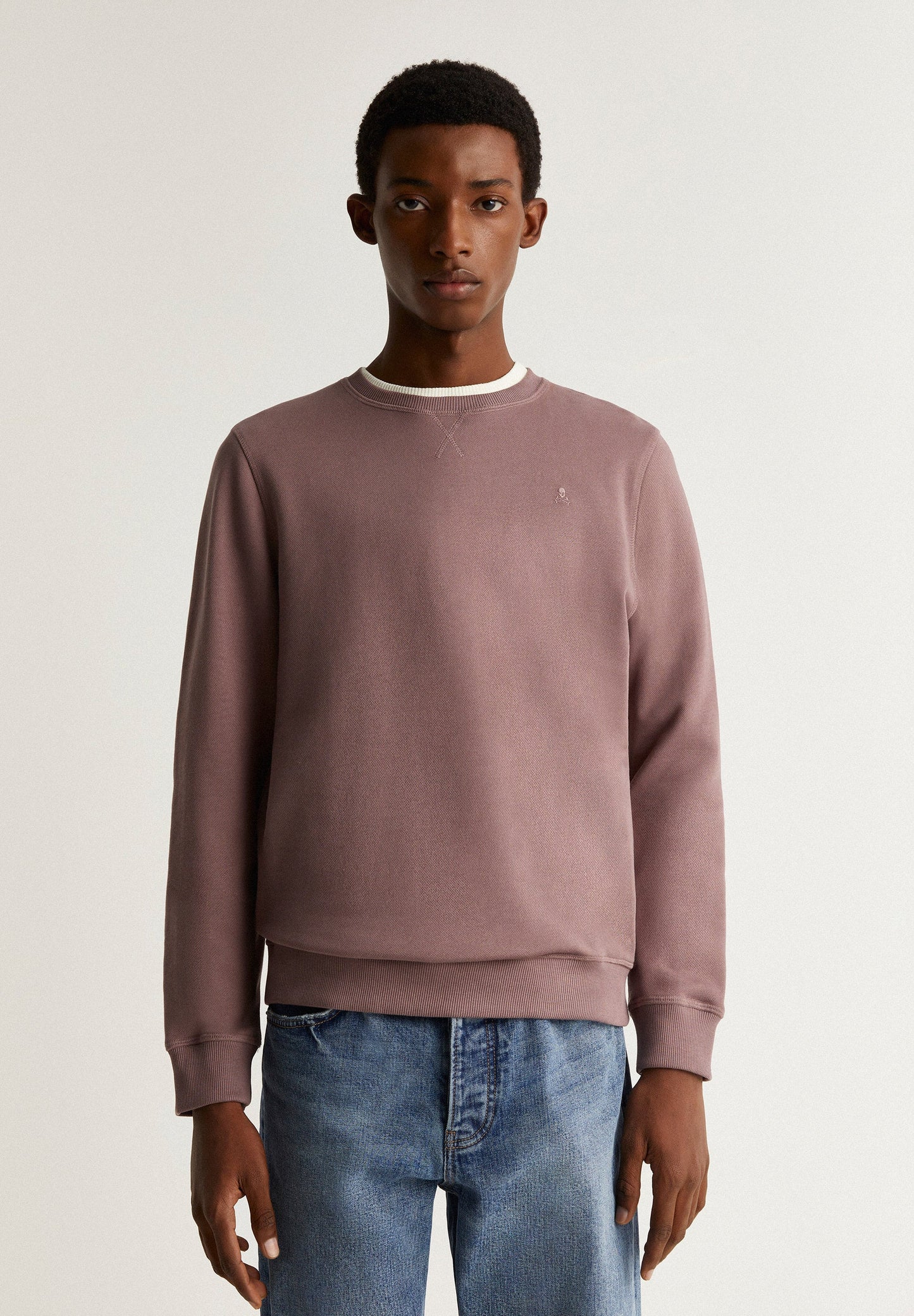 BASIC SKULL SWEATSHIRT