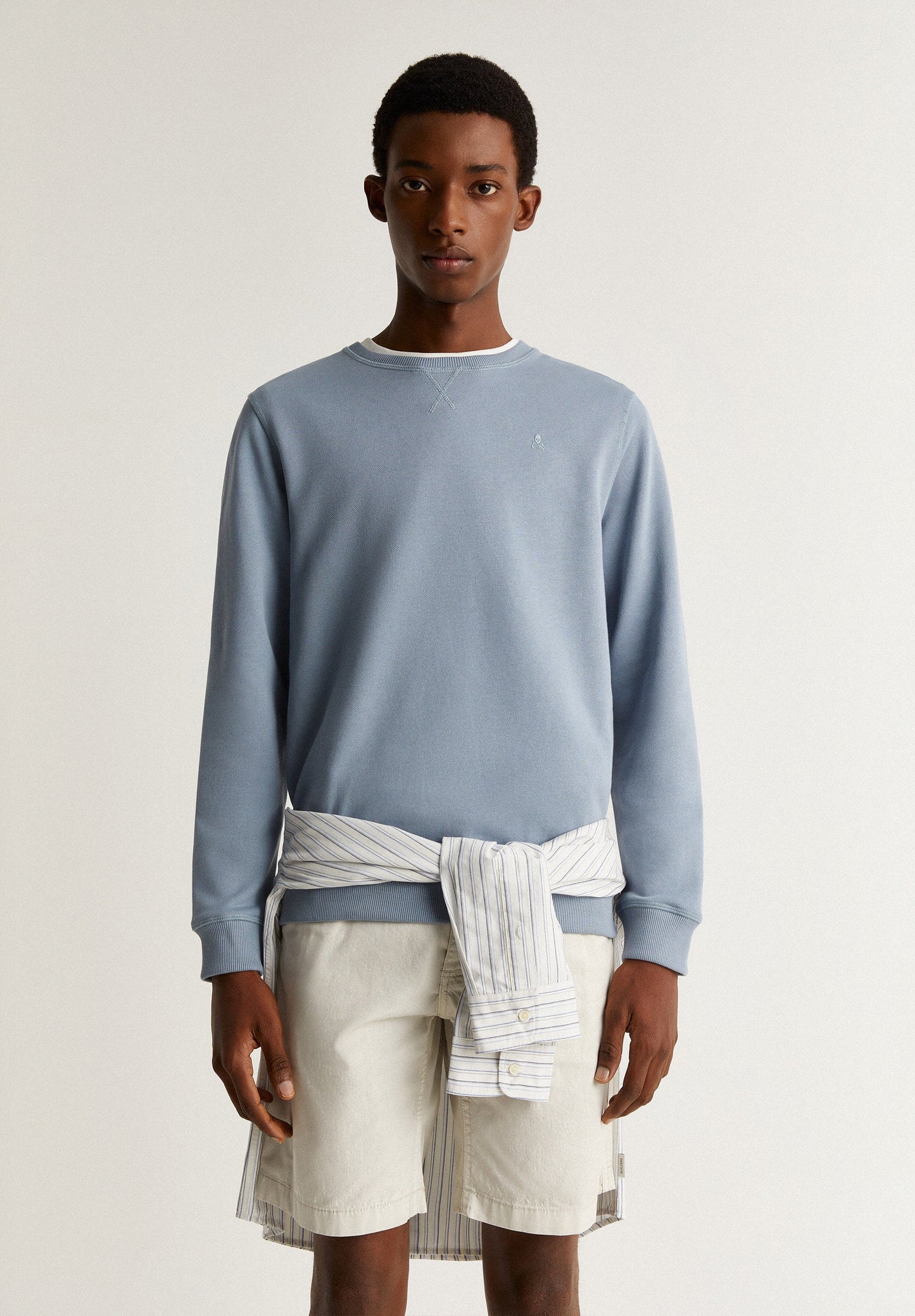 BASIC SKULL SWEATSHIRT