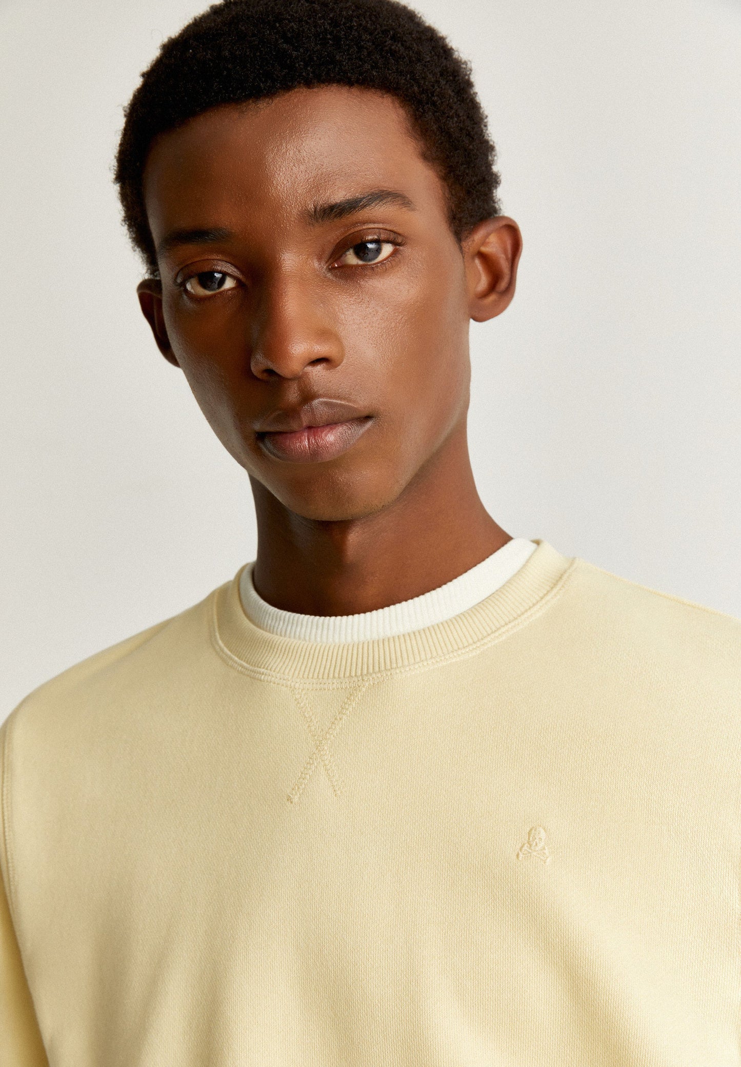 BASIC SKULL SWEATSHIRT