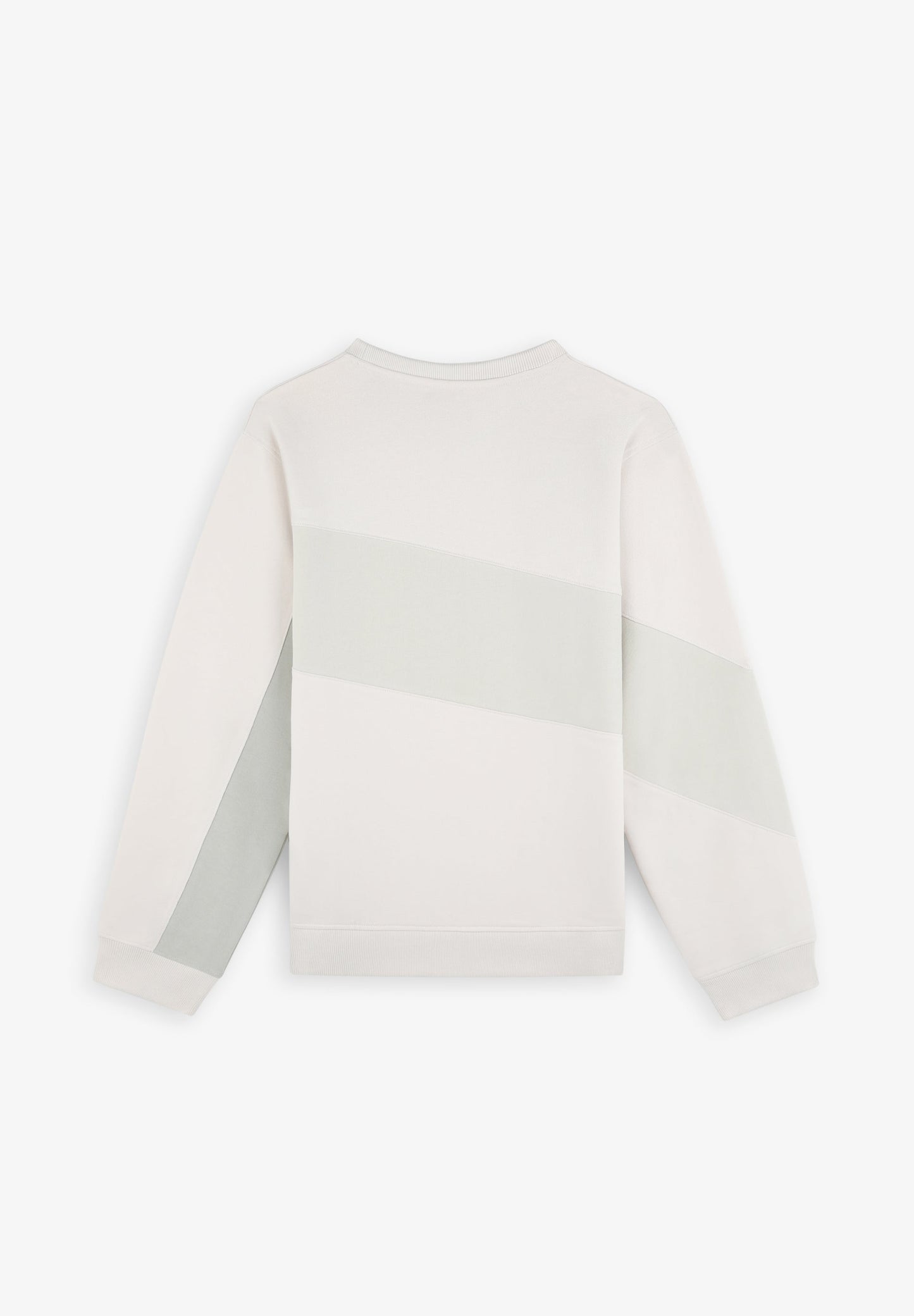 SWEATSHIRT WITH CONTRAST BLOCK DETAIL
