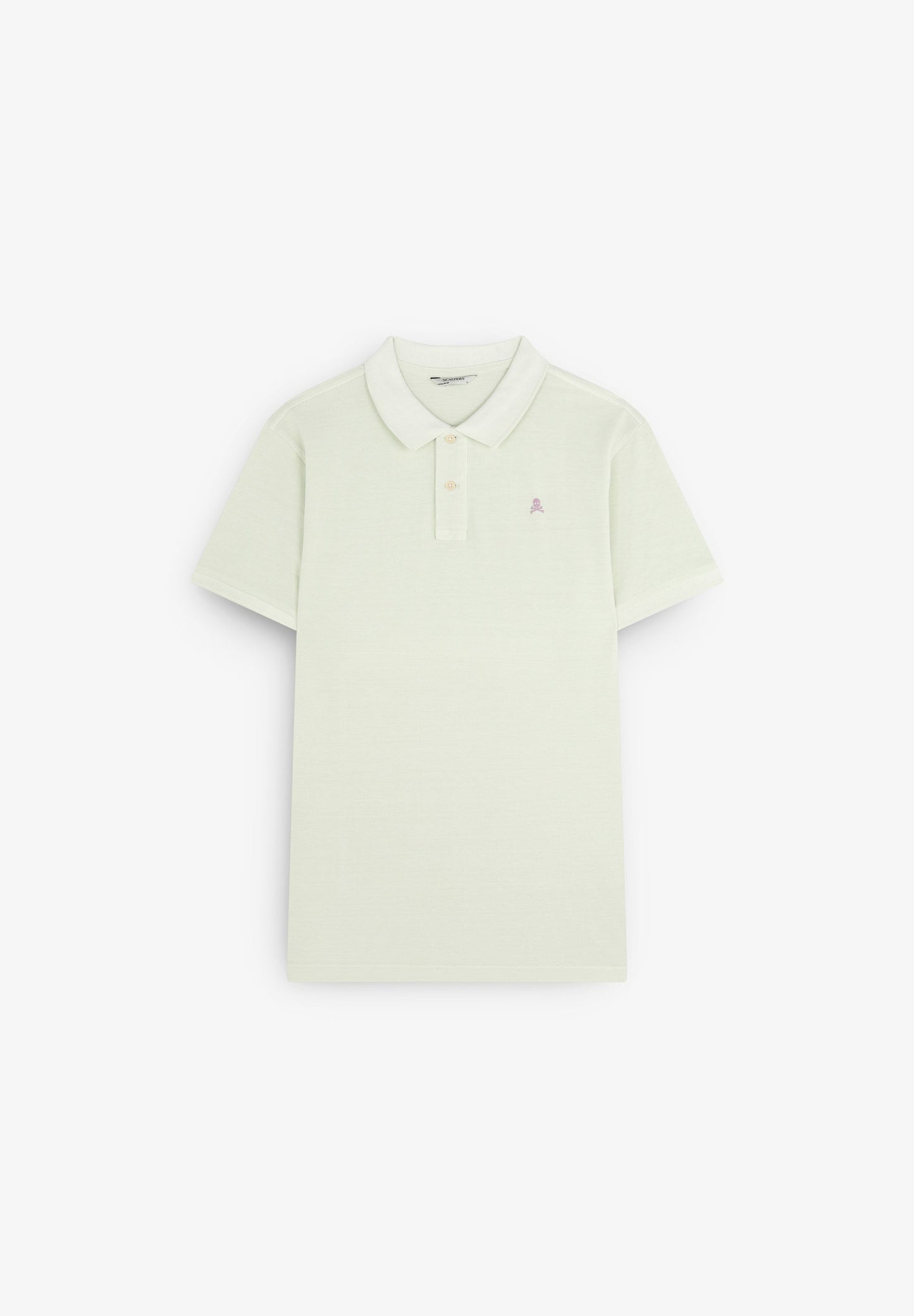 POLO SHIRT WITH CONTRAST SKULL